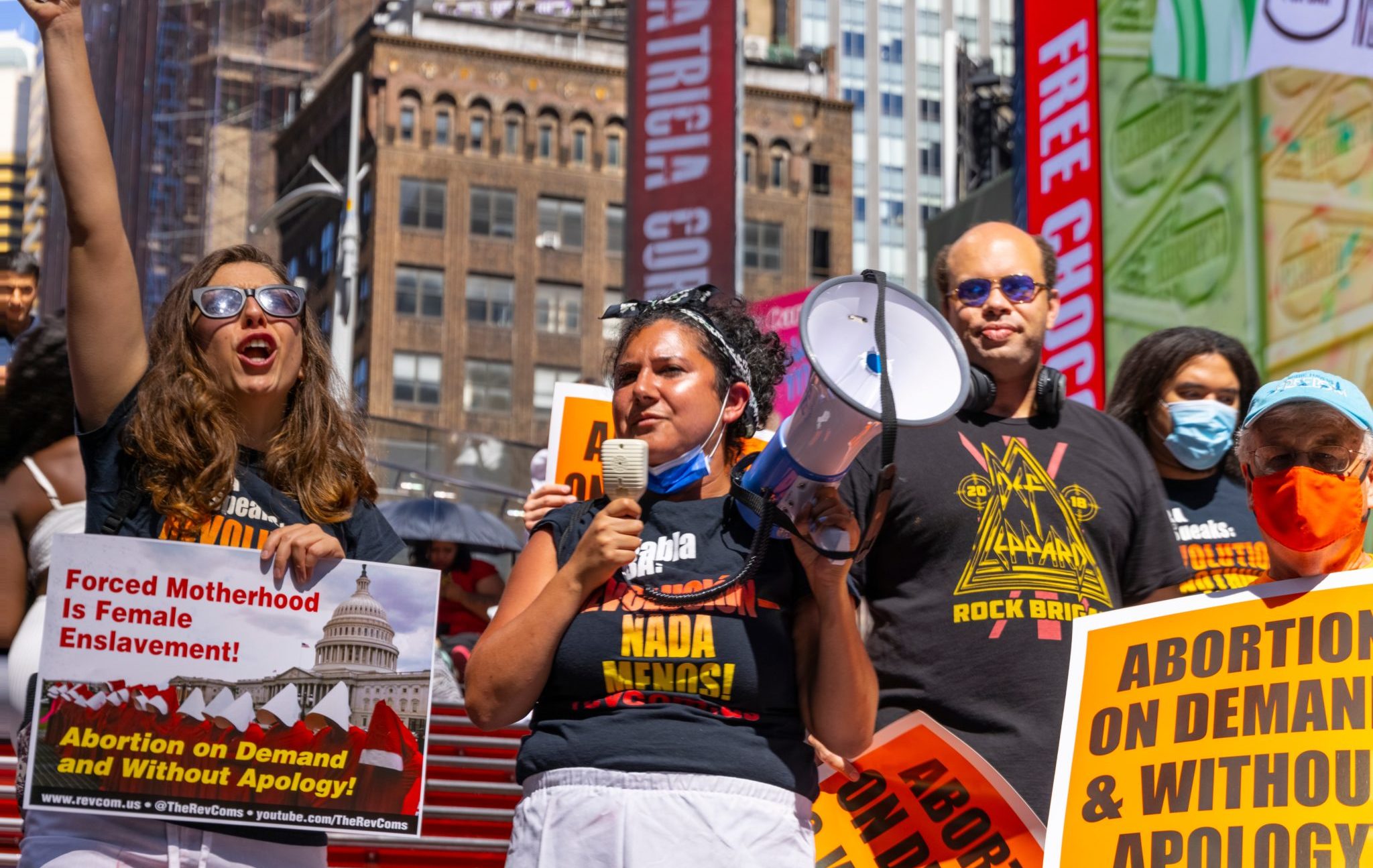 New,York,,Usa,,September,4:,Protesters,Against,Texas,Bans