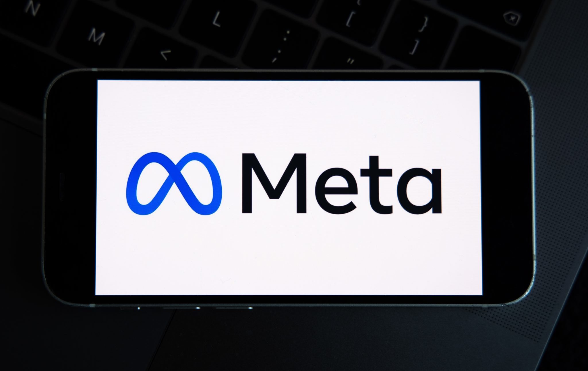 Meta,Company,Logo,Seen,On,Smartphone,With,Facebook,Logo,On