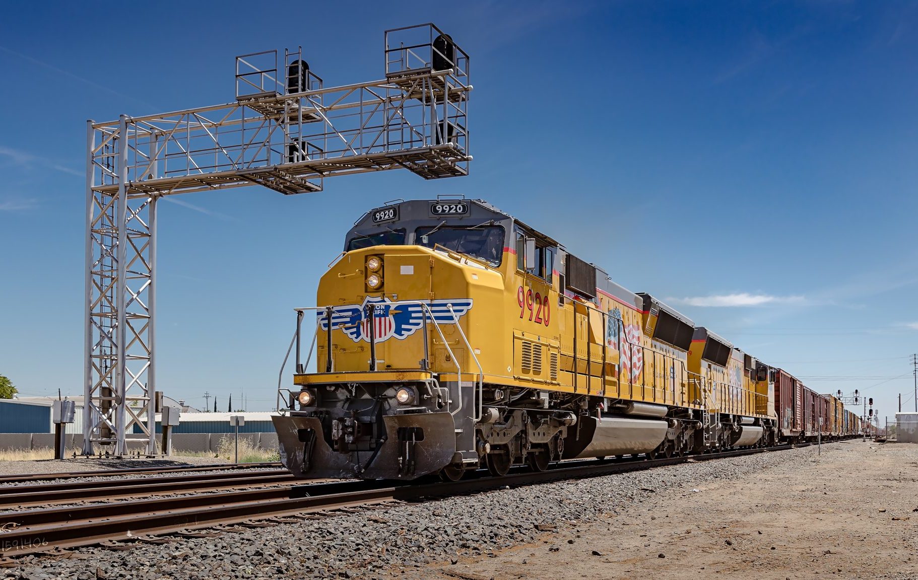 Usa Railroad Union Pacific California Train