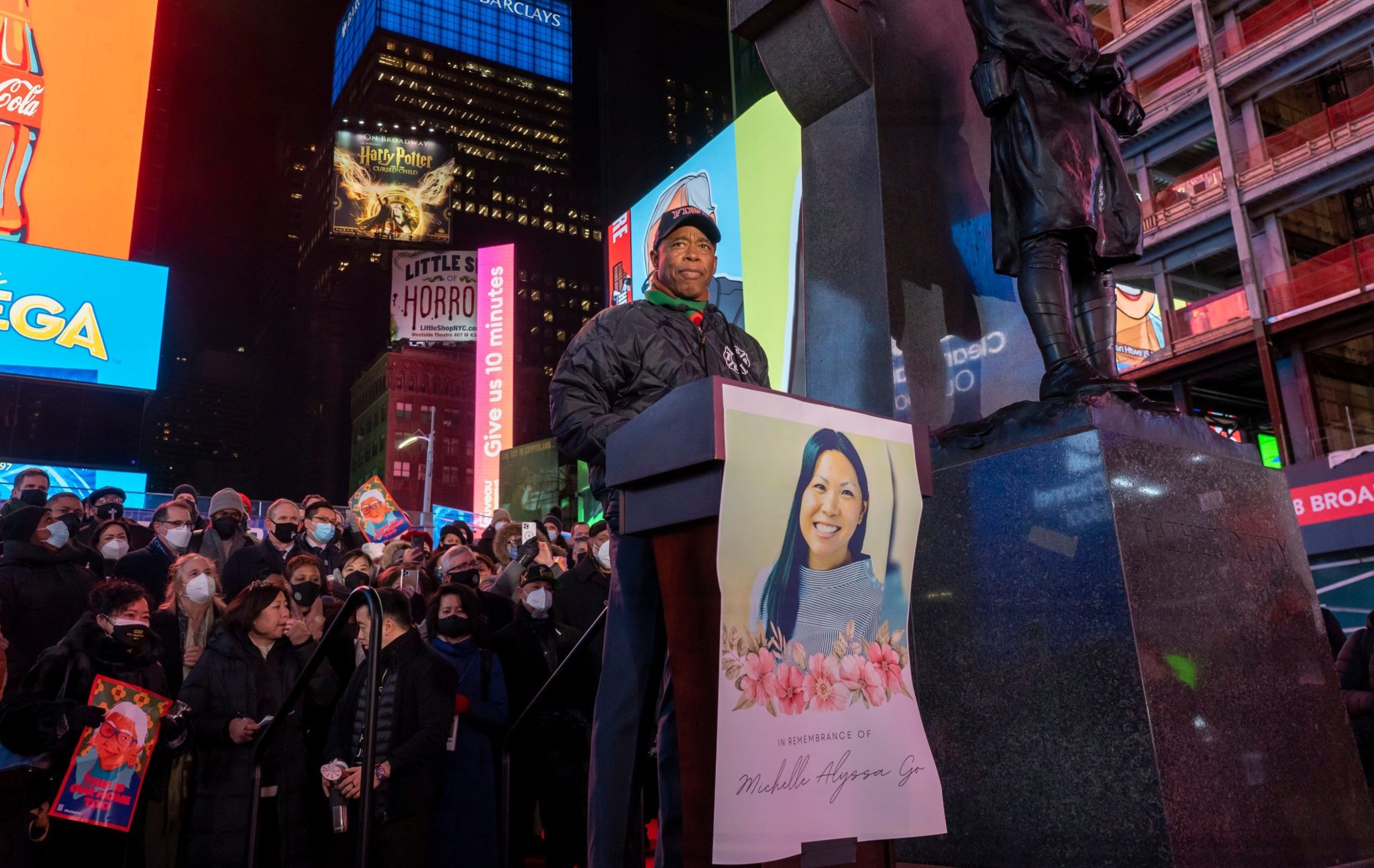 New,York,,Ny,-,January,18:,A,Candlelight,Vigil,In