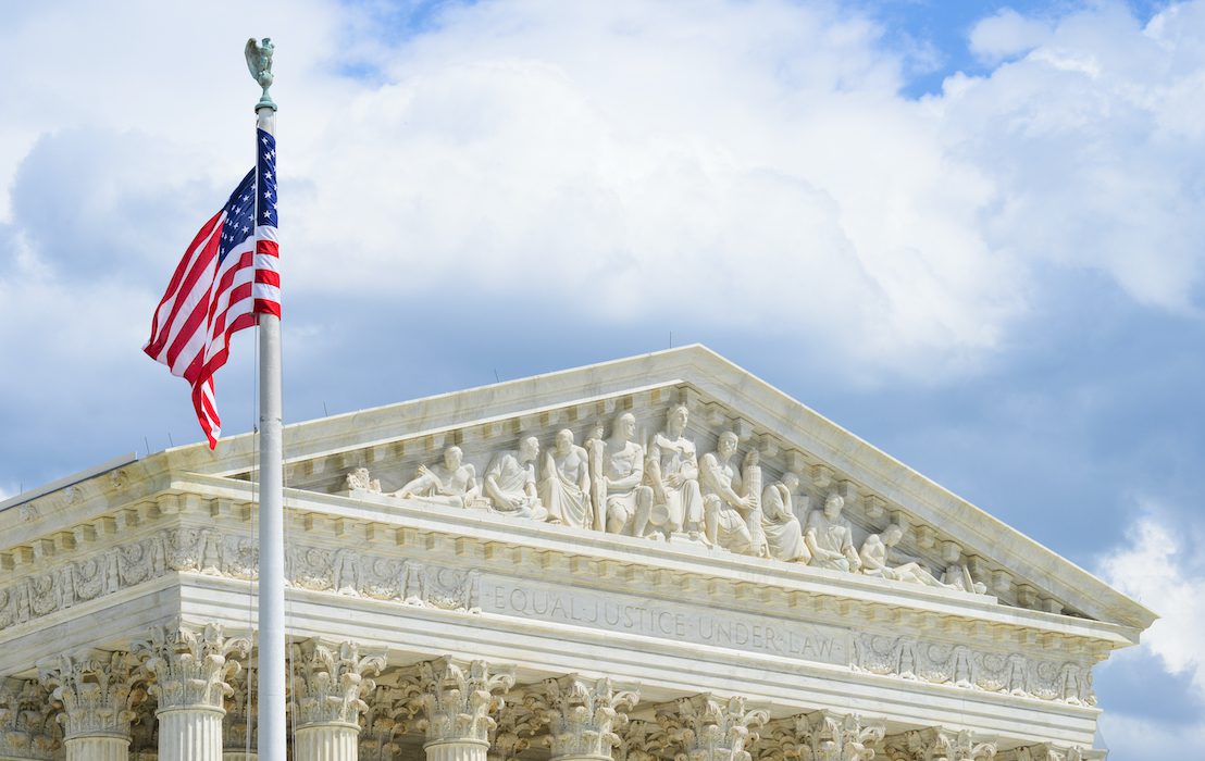 United,States,Supreme,Court,Building,In,Washington,Dc