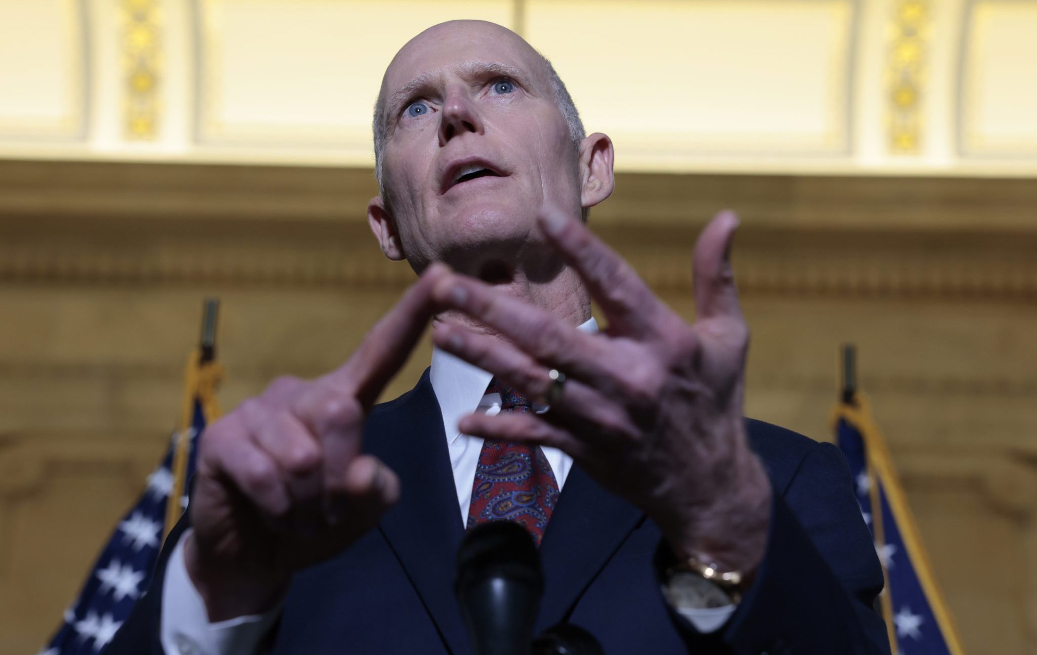 NextImg:Rick Scott Announces Run for Senate Republican Leader