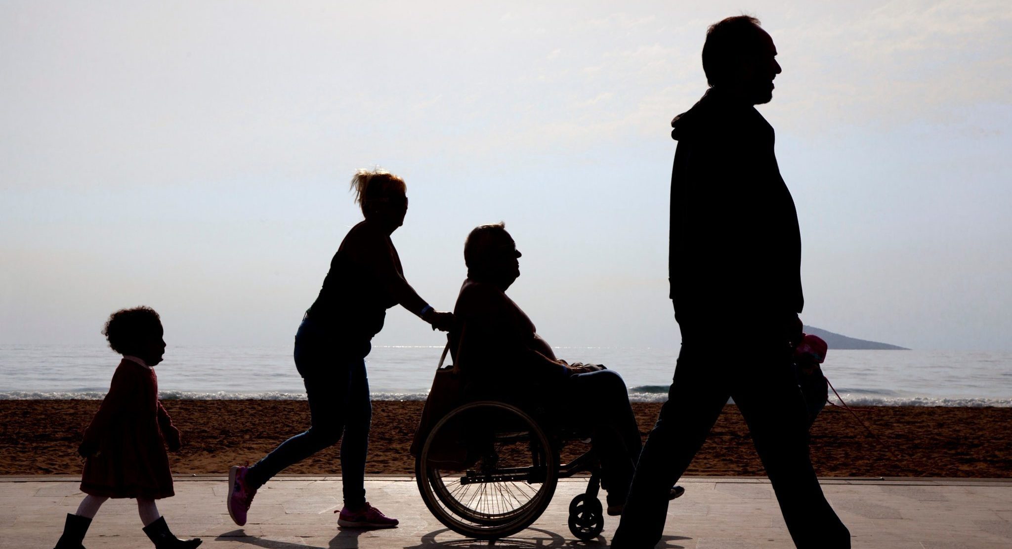 Benidorm,,Spain,,06/01/2018:,A,Family,With,A,Disabled,In,A