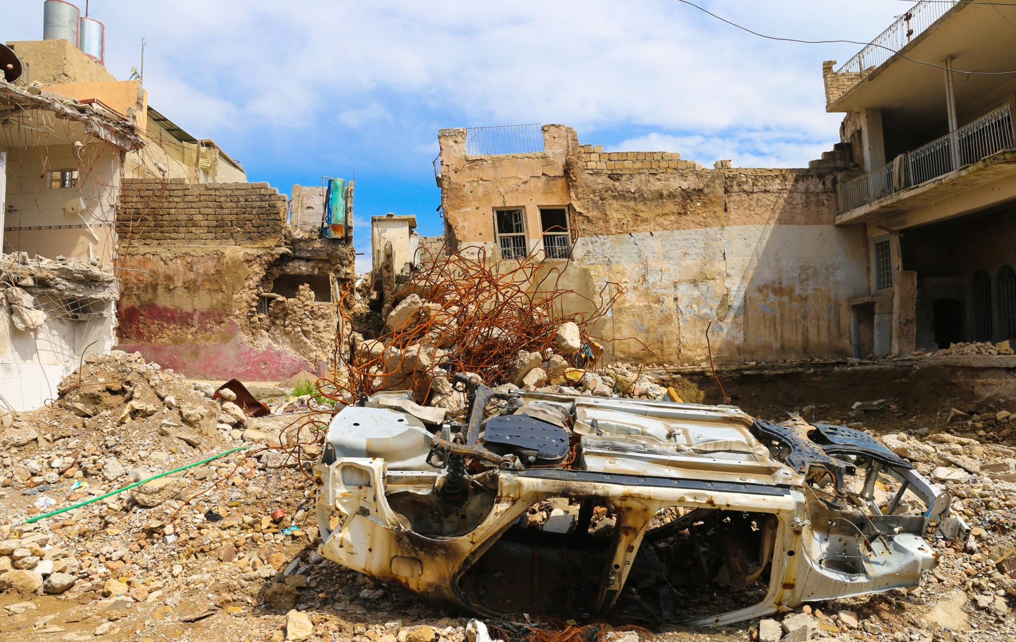 Old,Mosul,Of,Iraq,(nineveh).,Destroyed,Bombs,Thrown,During,The