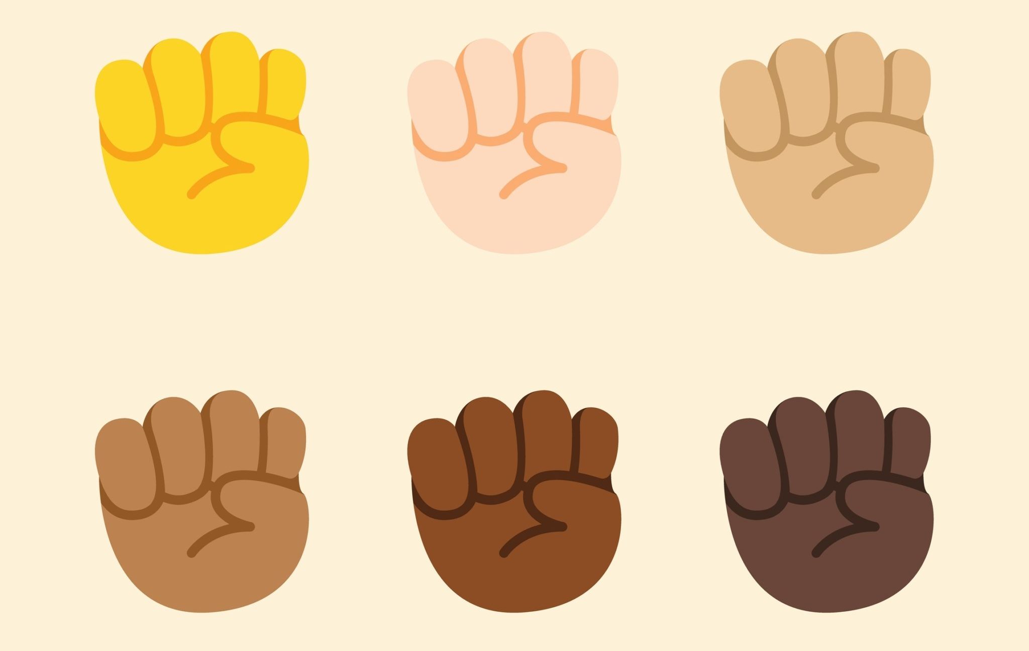 Raised,Fist,Gesture,Icon.,Raised,Fist,Emoji.,Raised,Fist,Sign.