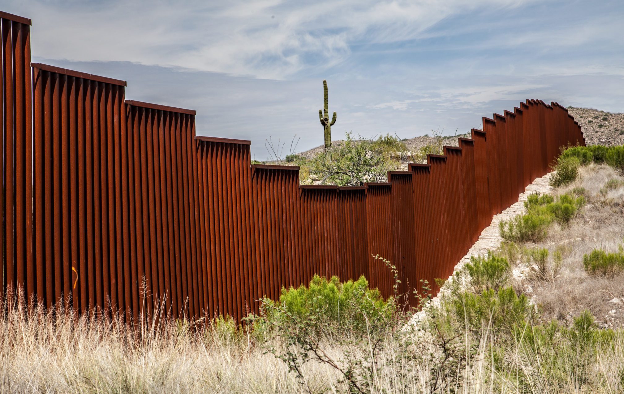 Us-mexican,Border,In,Arizona,,Usa