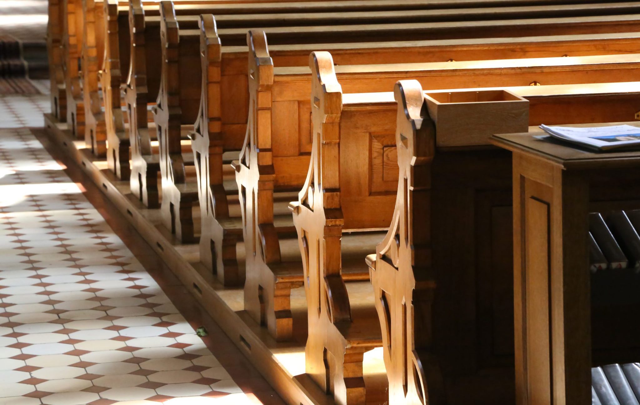 Church,Wooden,Bench