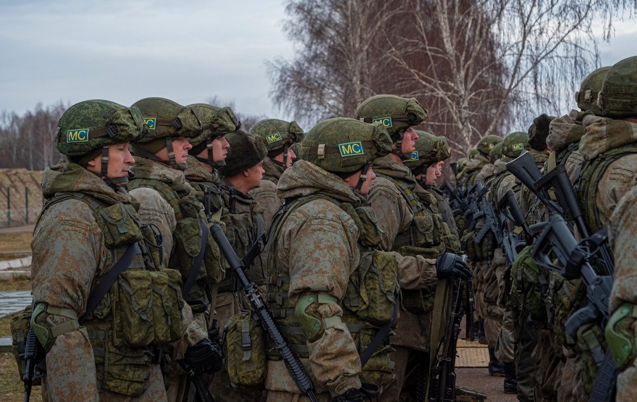 Kazan,,Russia.,08,November,2021.,A,Line,Of,Peacekeeping,Soldiers.