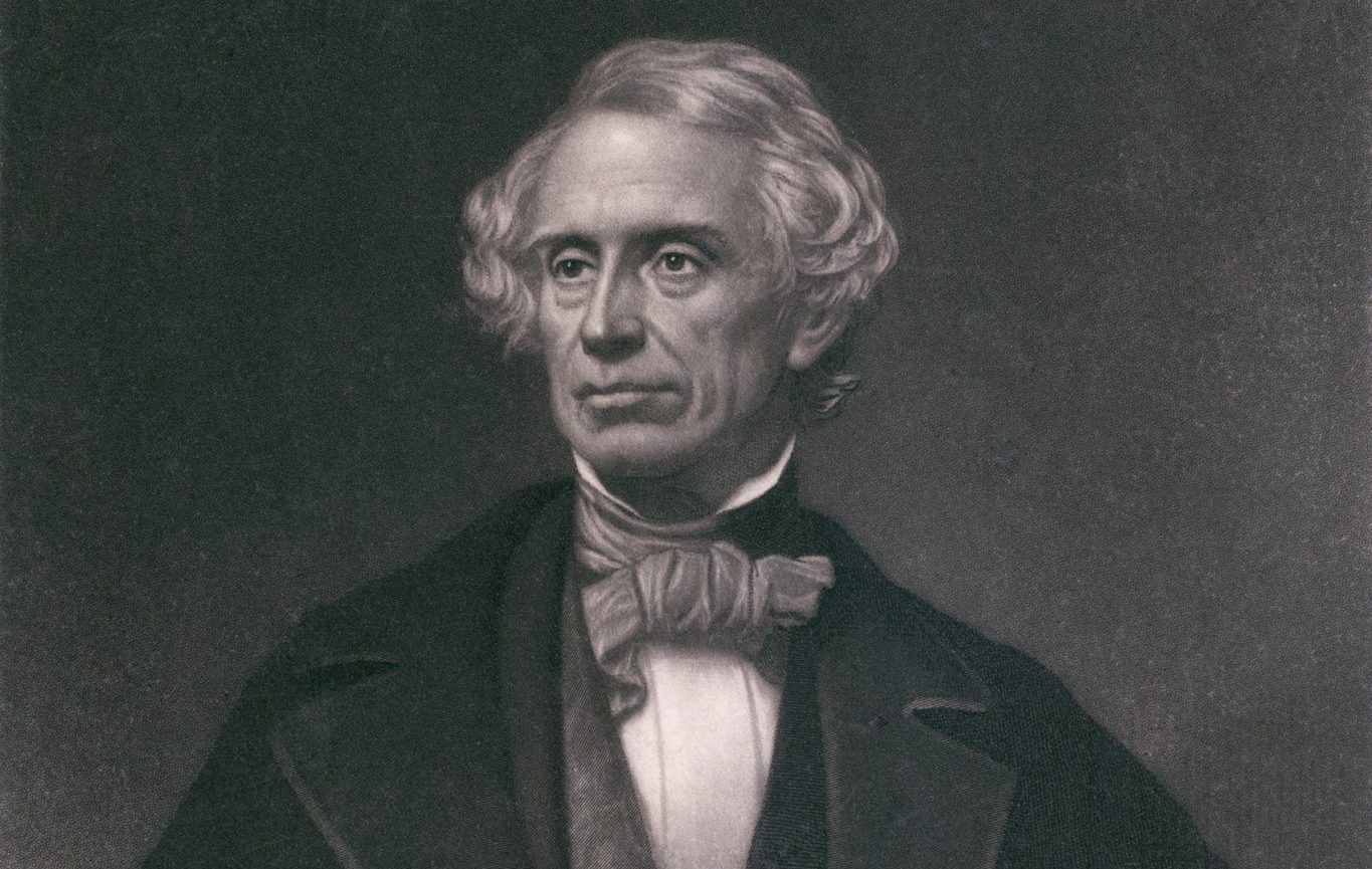 Samuel,F.,B.,Morse,(1791-1872),,Inventor,Of,The,Magnetic,Telegraph.