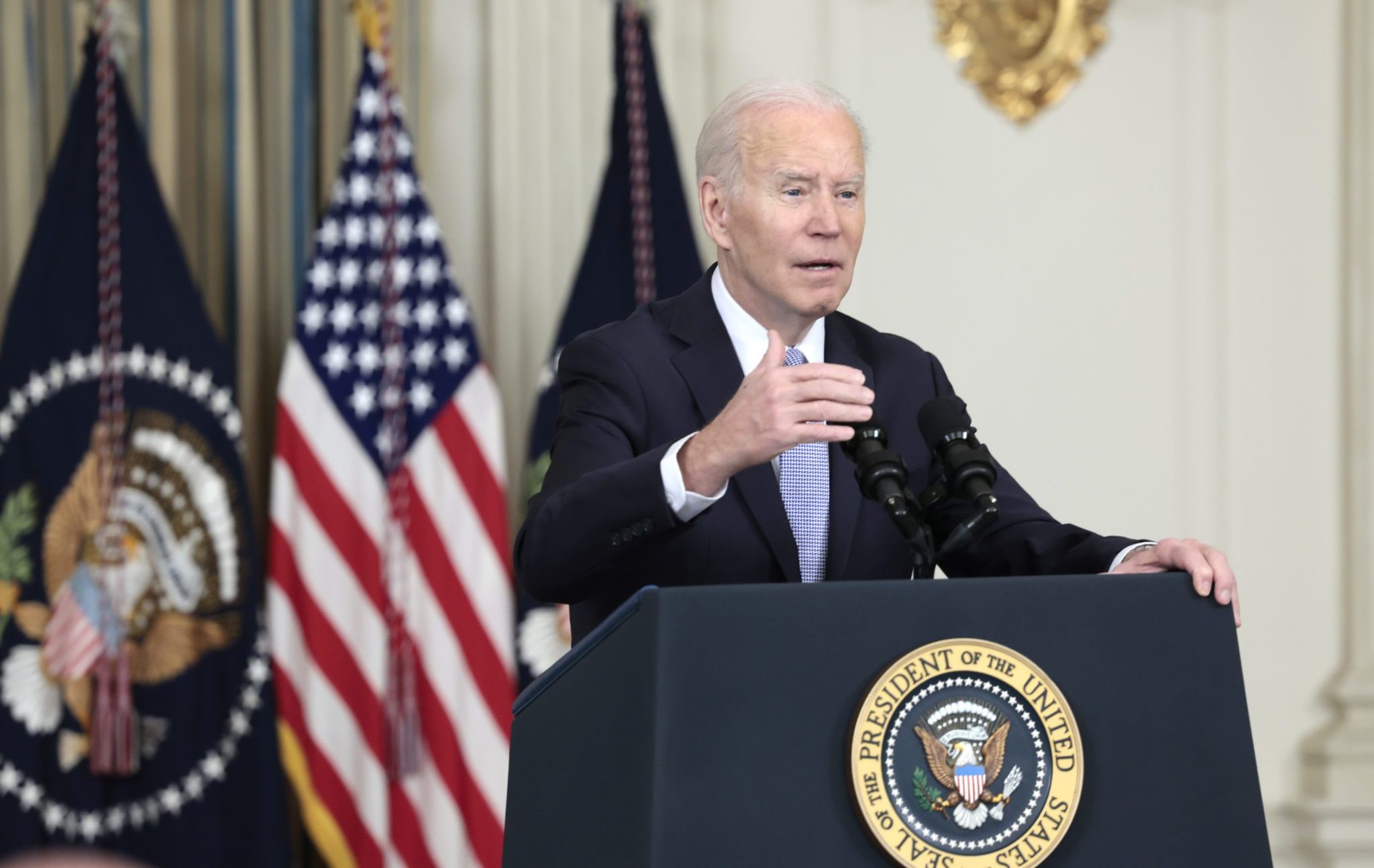 President Biden Delivers Remarks On The March Jobs Report