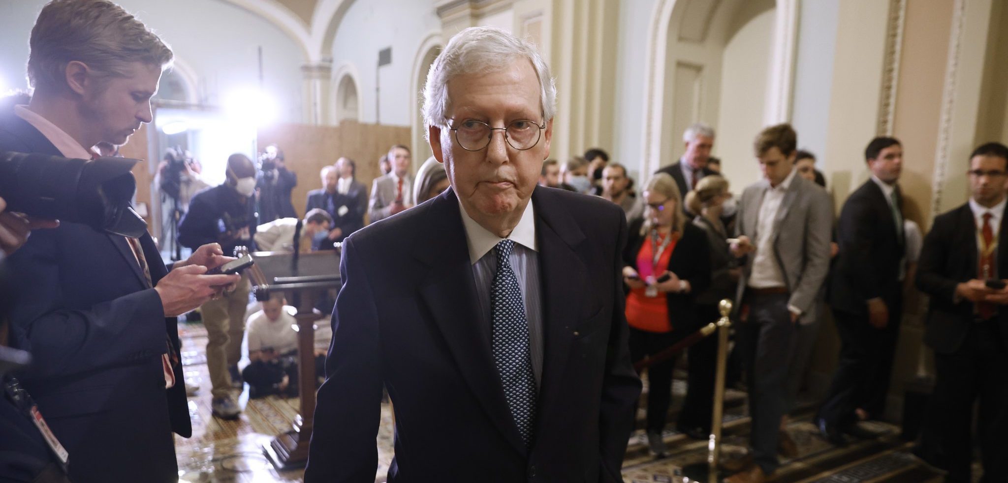 Mitch McConnell’s Choice About the Border Crisis