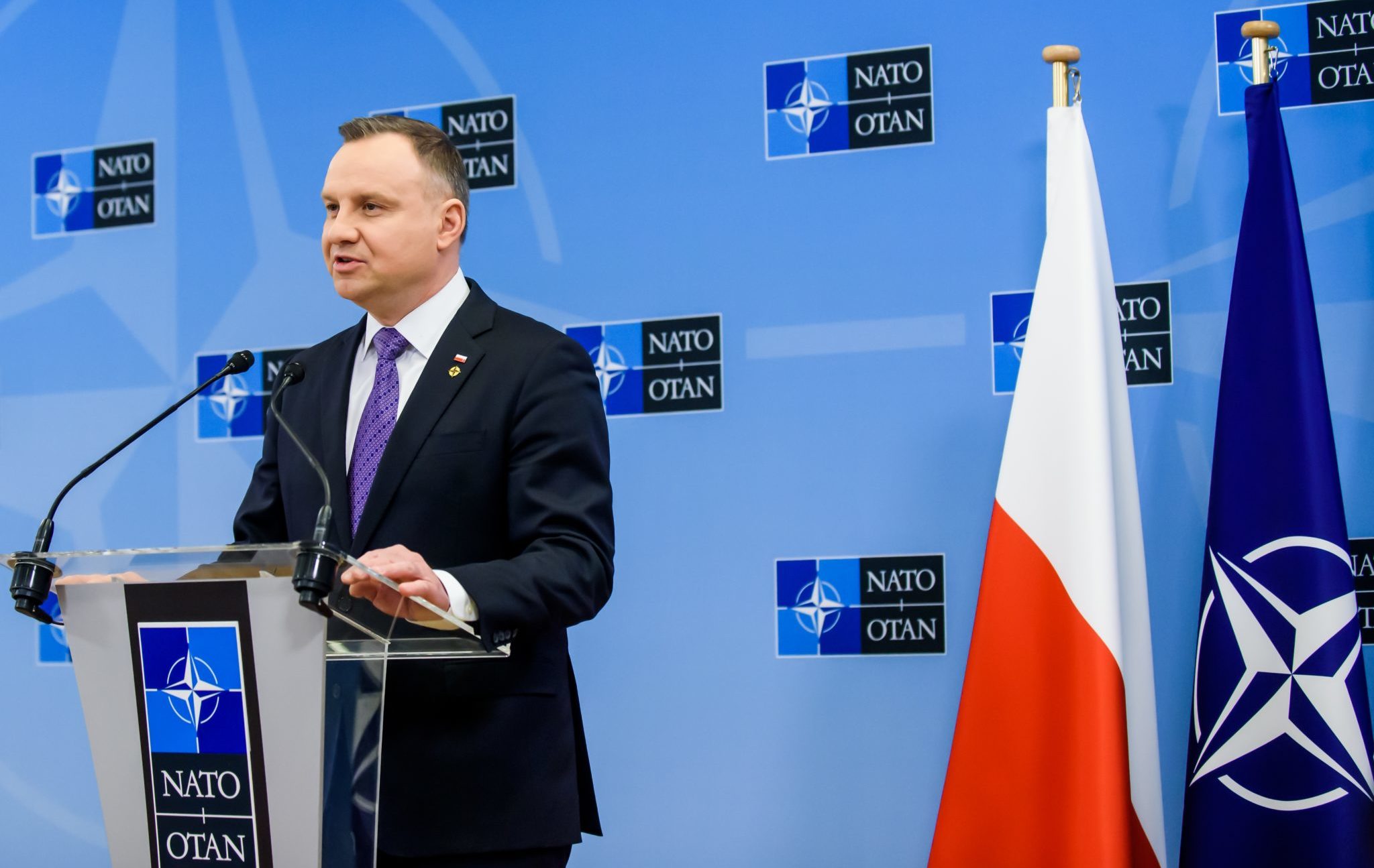 Brussels,,Belgium.,24th,March,2022.,Andrzej,Duda,,President,Of,Poland,