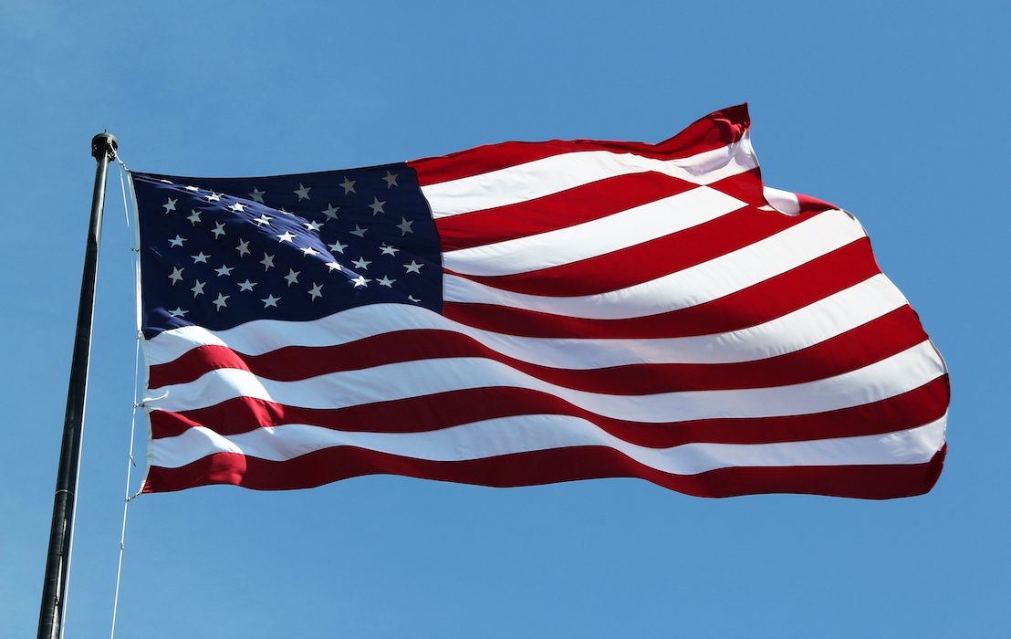 American,Flag,Waving