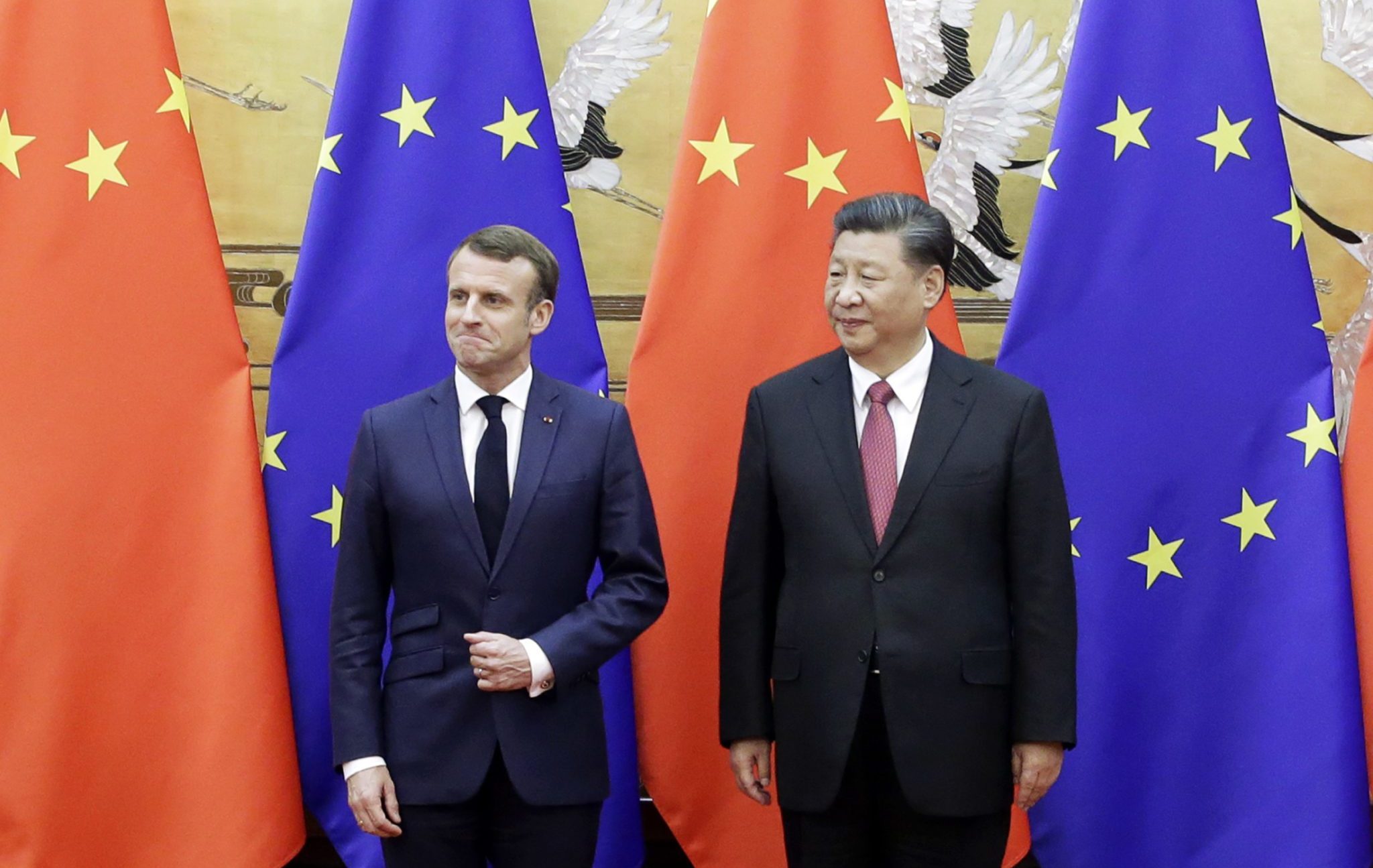 French President Emmanuel Macron Visits China