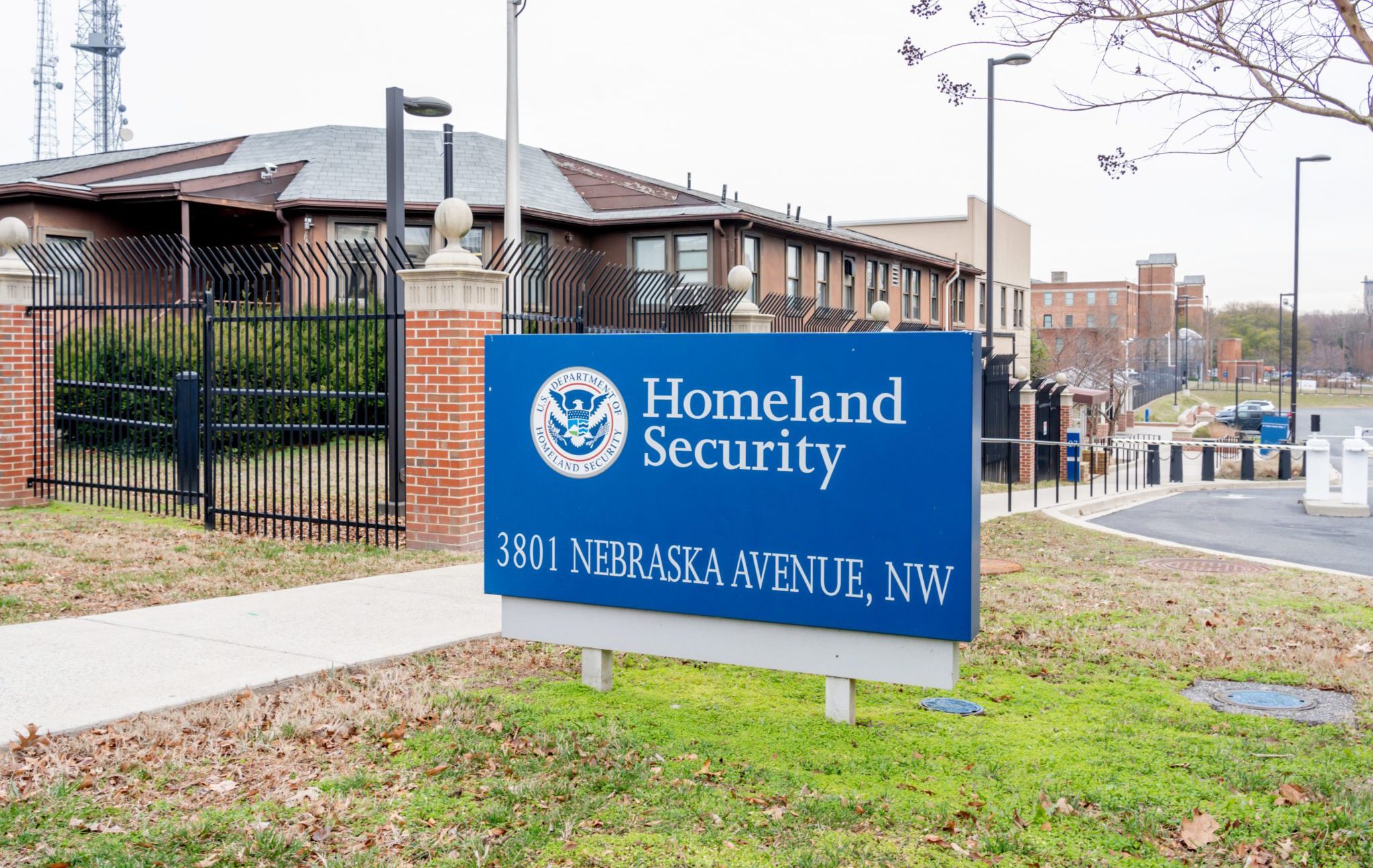 Washington,D.c.,,Usa-,January,13,,2020:,Homeland,Security,(dhs),Sign