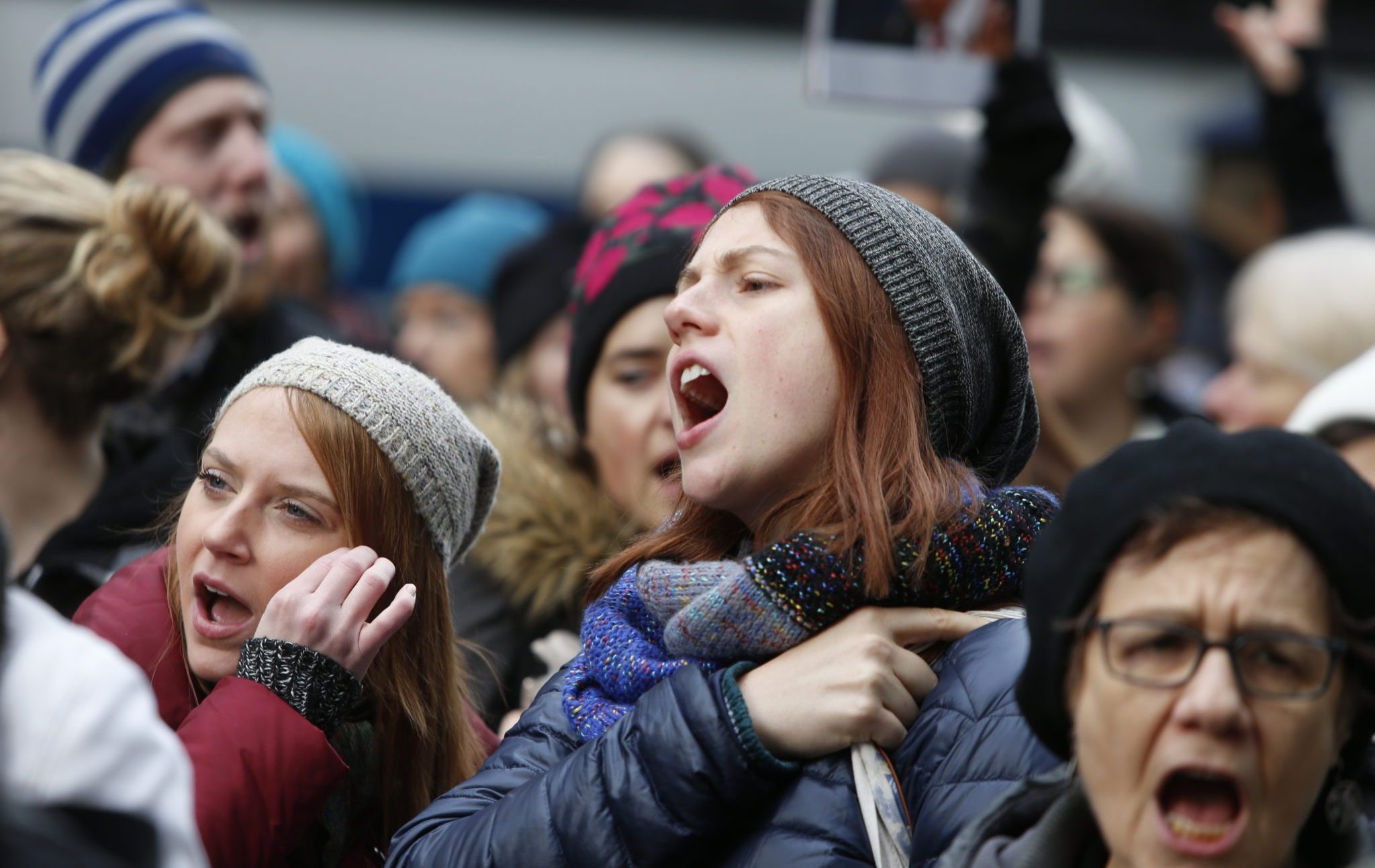 New,York,City,-,December,12,2016:,Hundreds,Of,Activists