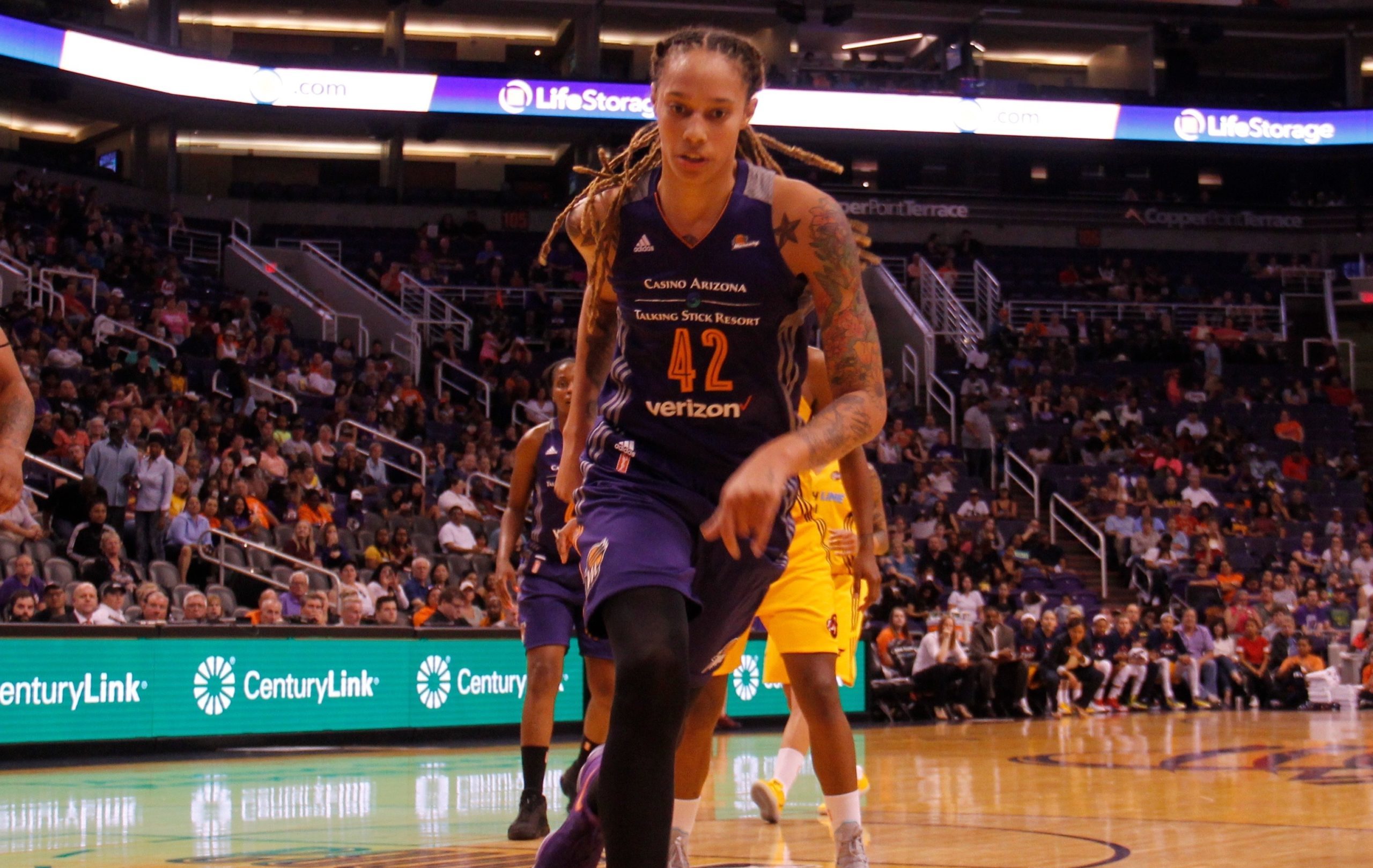 Brittney,Griner,Center,For,Phoenix,Mercury,At,Talking,Stick,Resort