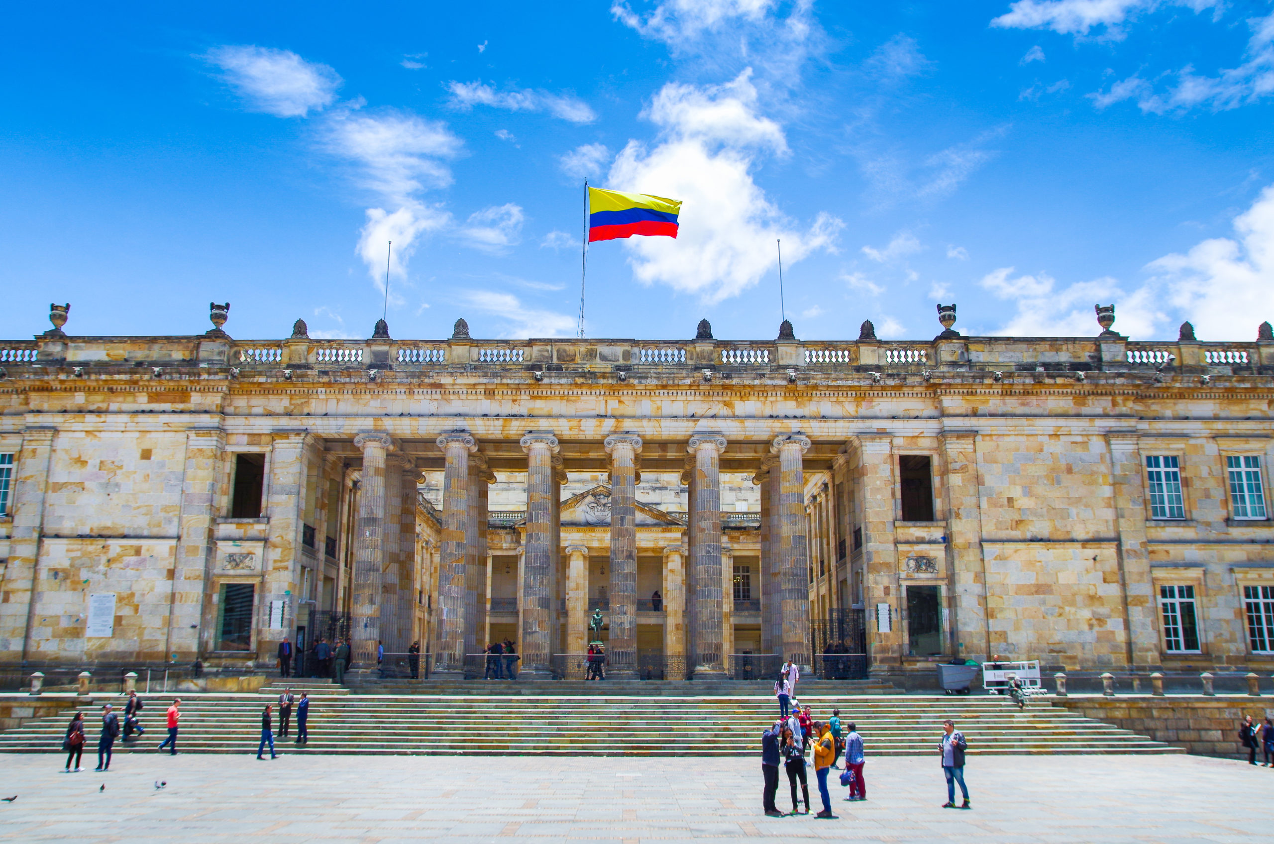 Bogota,,Colombia,October,22,,2017:,Unidentified,People,At,The,Enter