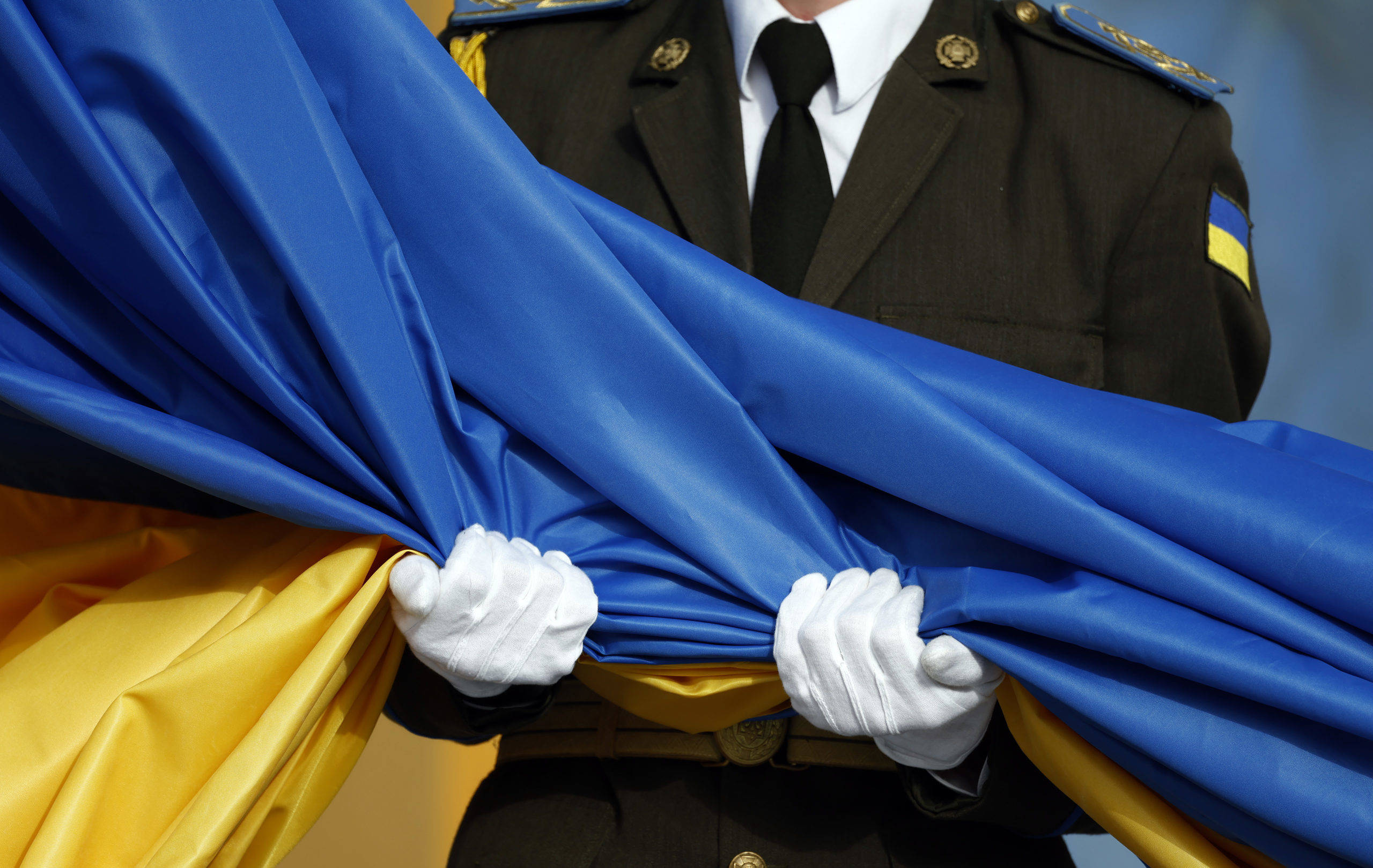 Flag-Raising Ceremony At National Academy Of Ground Forces In Lviv