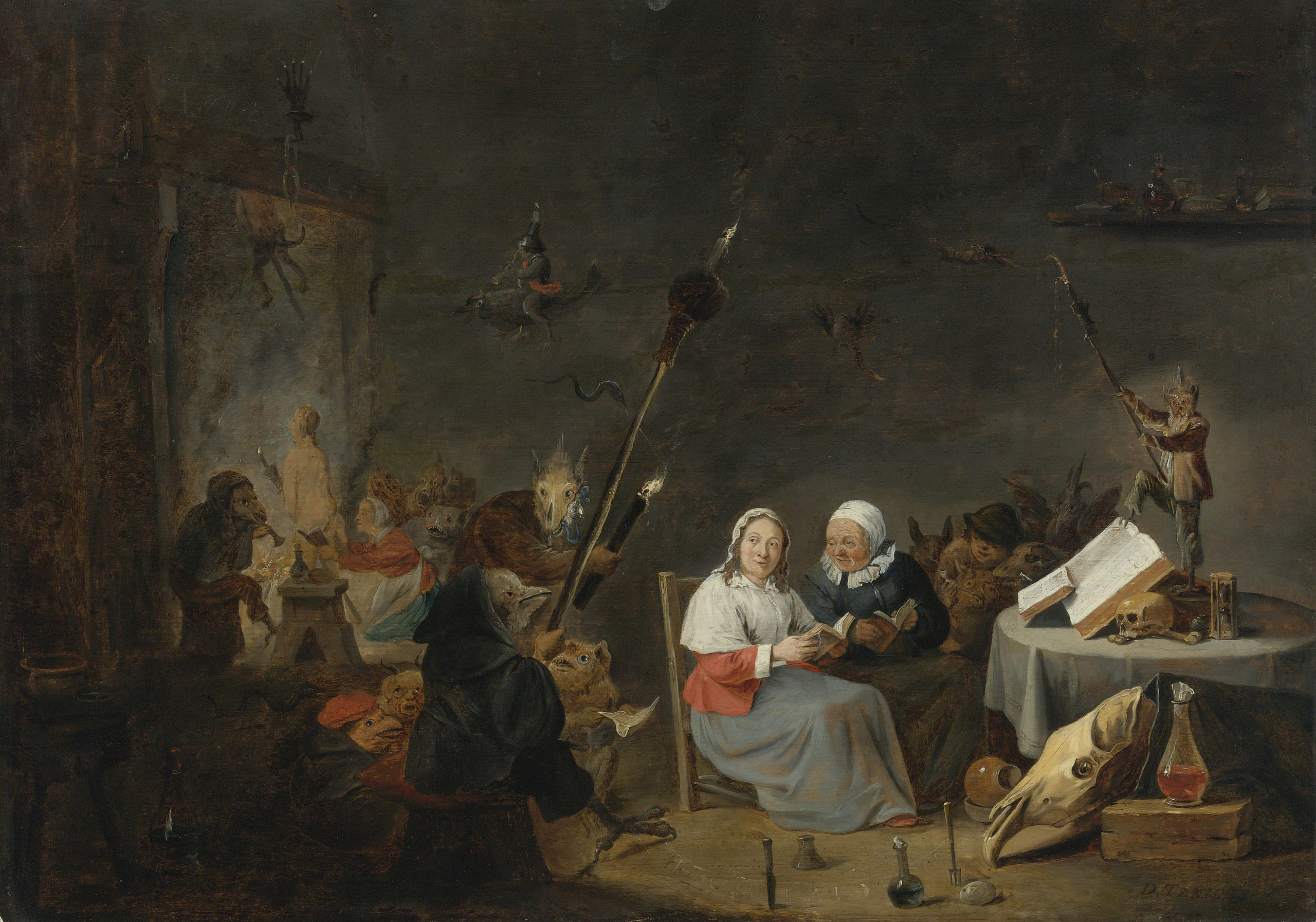 The Witches' Sabbath Artist: Teniers, David, the Younger (1610-1690)