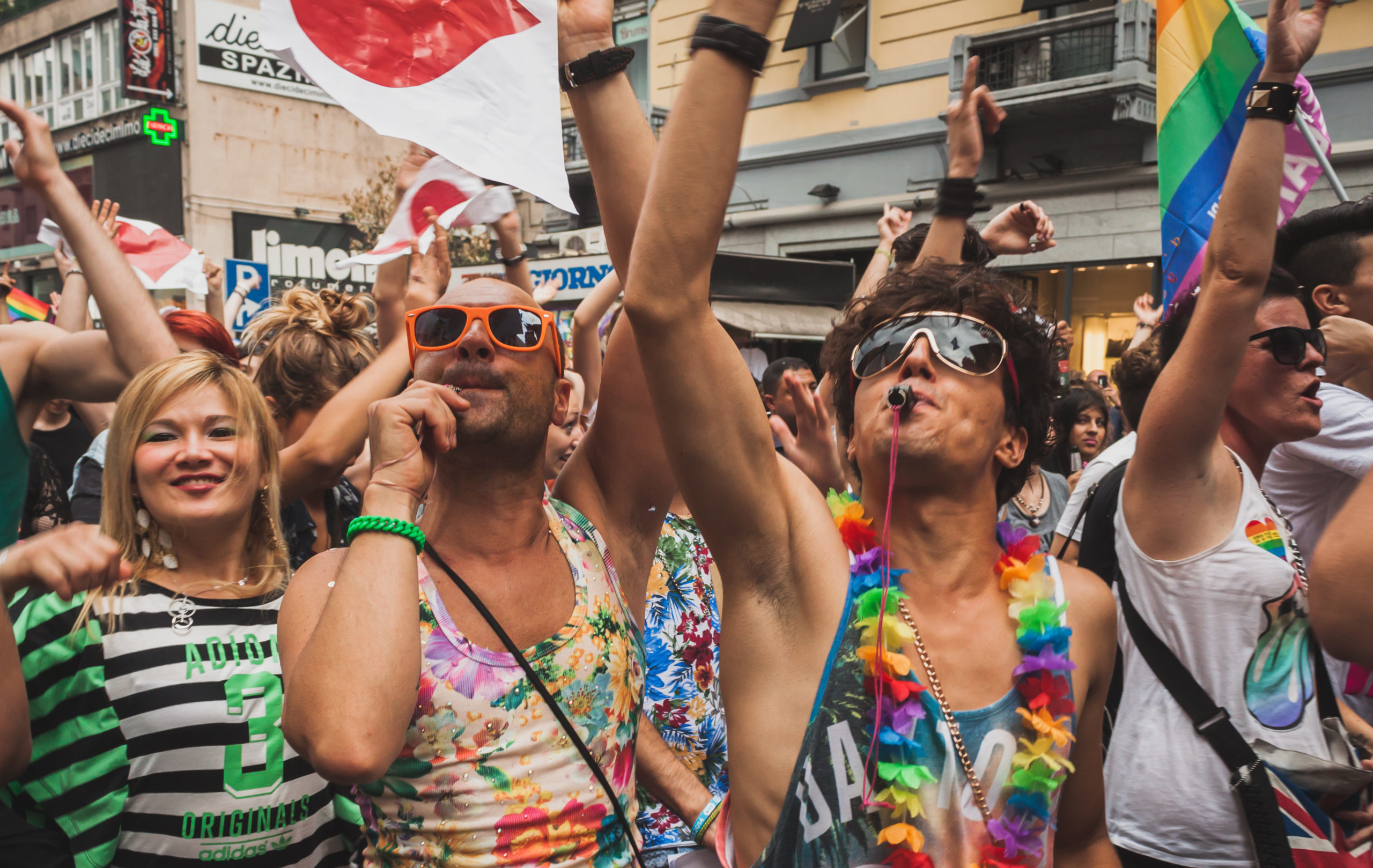 Milan,,Italy,-,June,28:,People,At,Gay,Pride,Parade