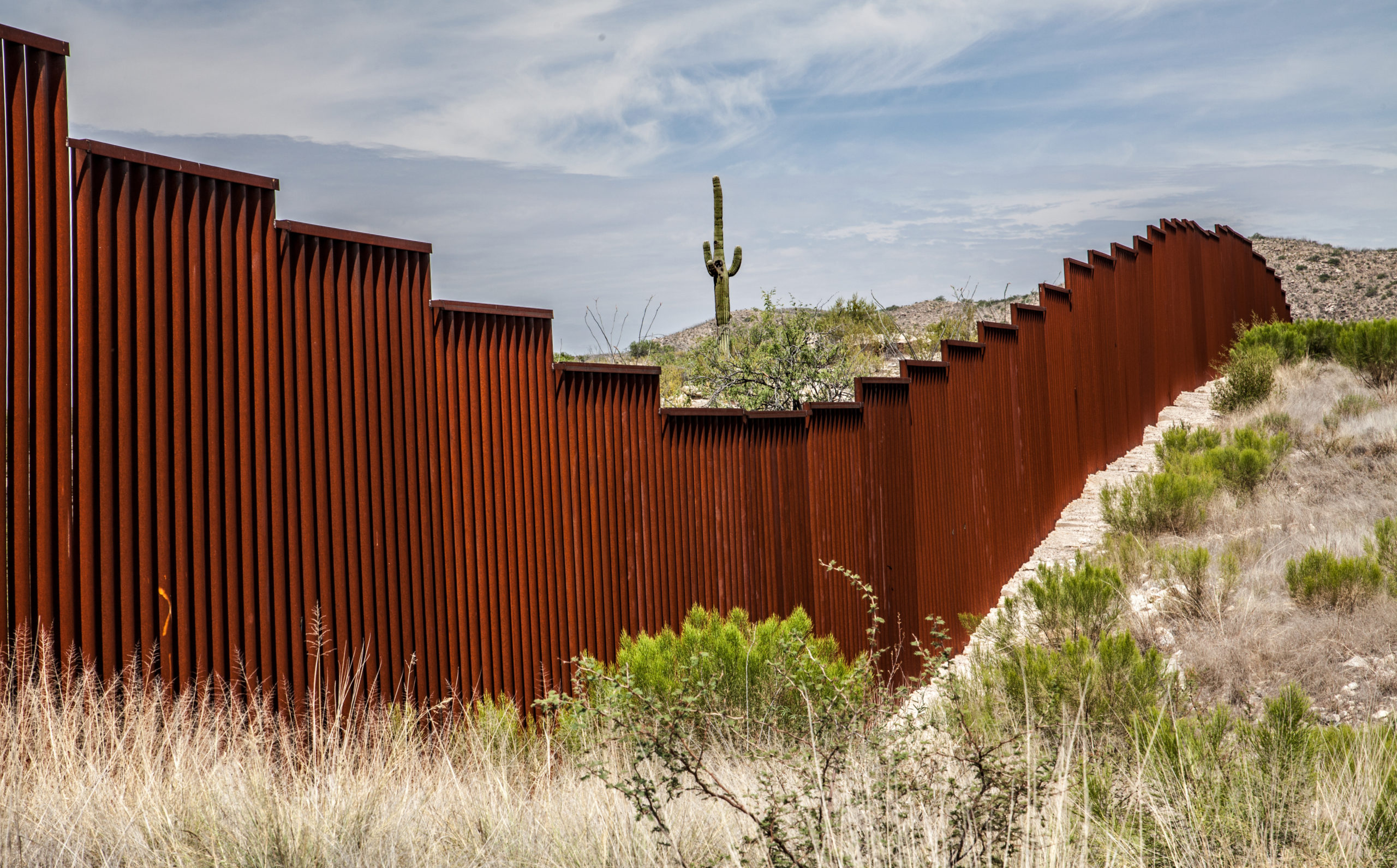 Us-mexican,Border,In,Arizona,,Usa