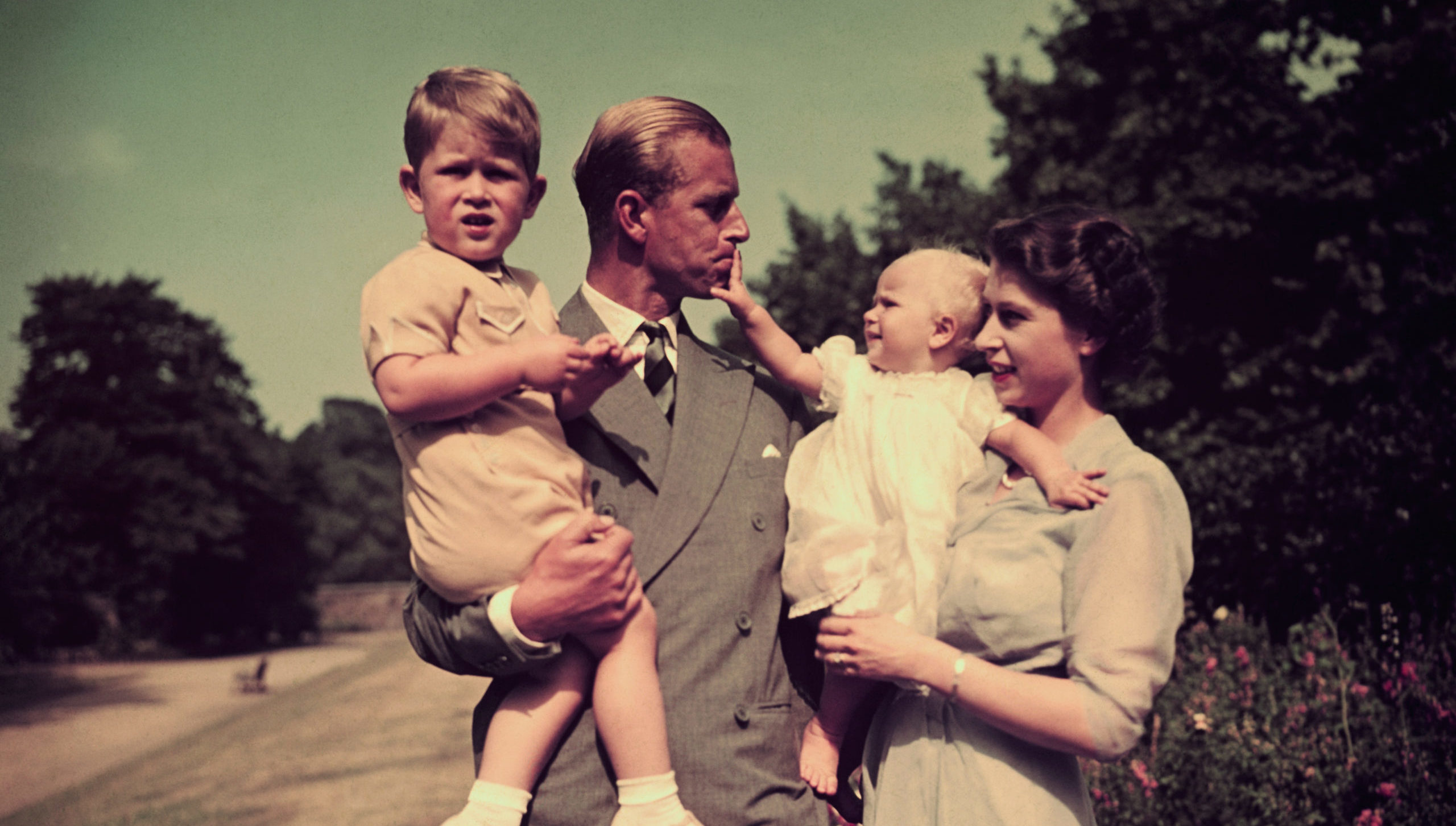 Playful Portrait of the Royal Family