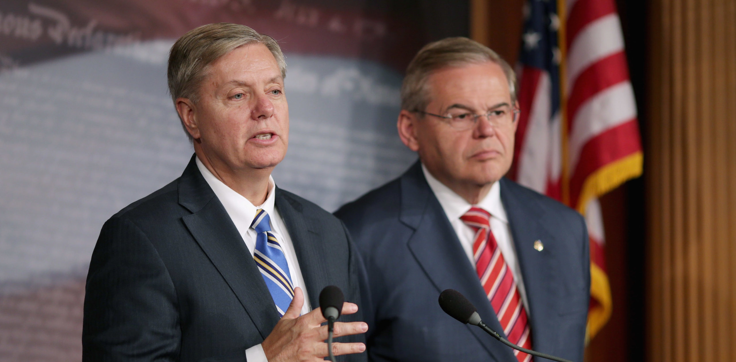 Graham And Menendez Discuss Senate Vote On US Support Of Israel Against Iran Threat