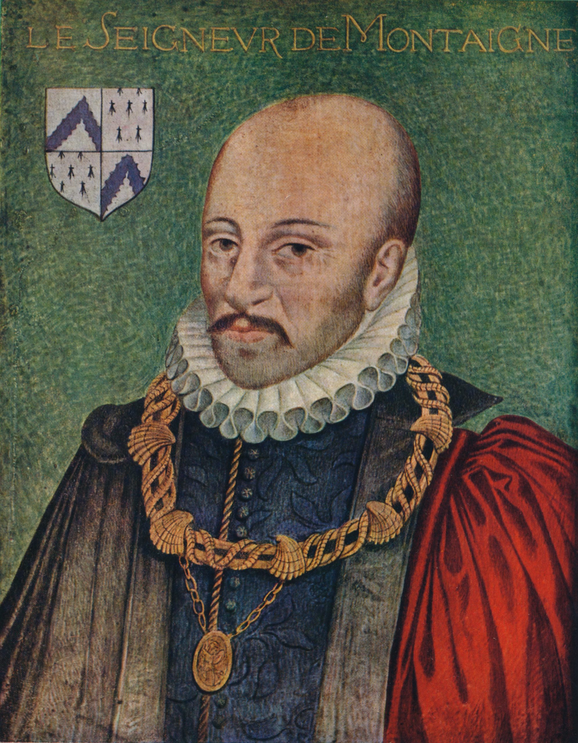 Portrait Of Michel Montaigne C1578 (1939)