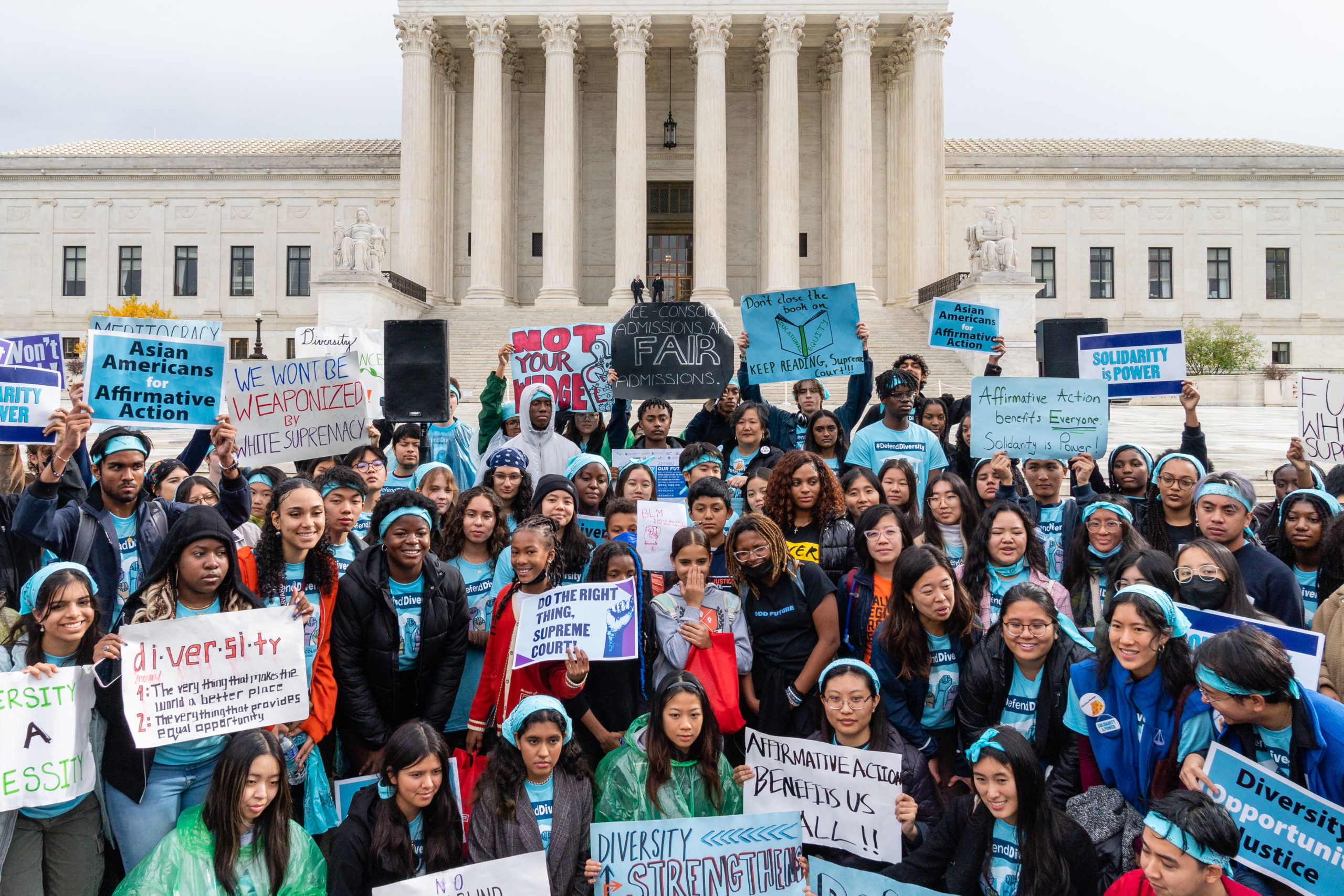 Supreme Court hears arguments in Harvard, UNC affirmative action cases