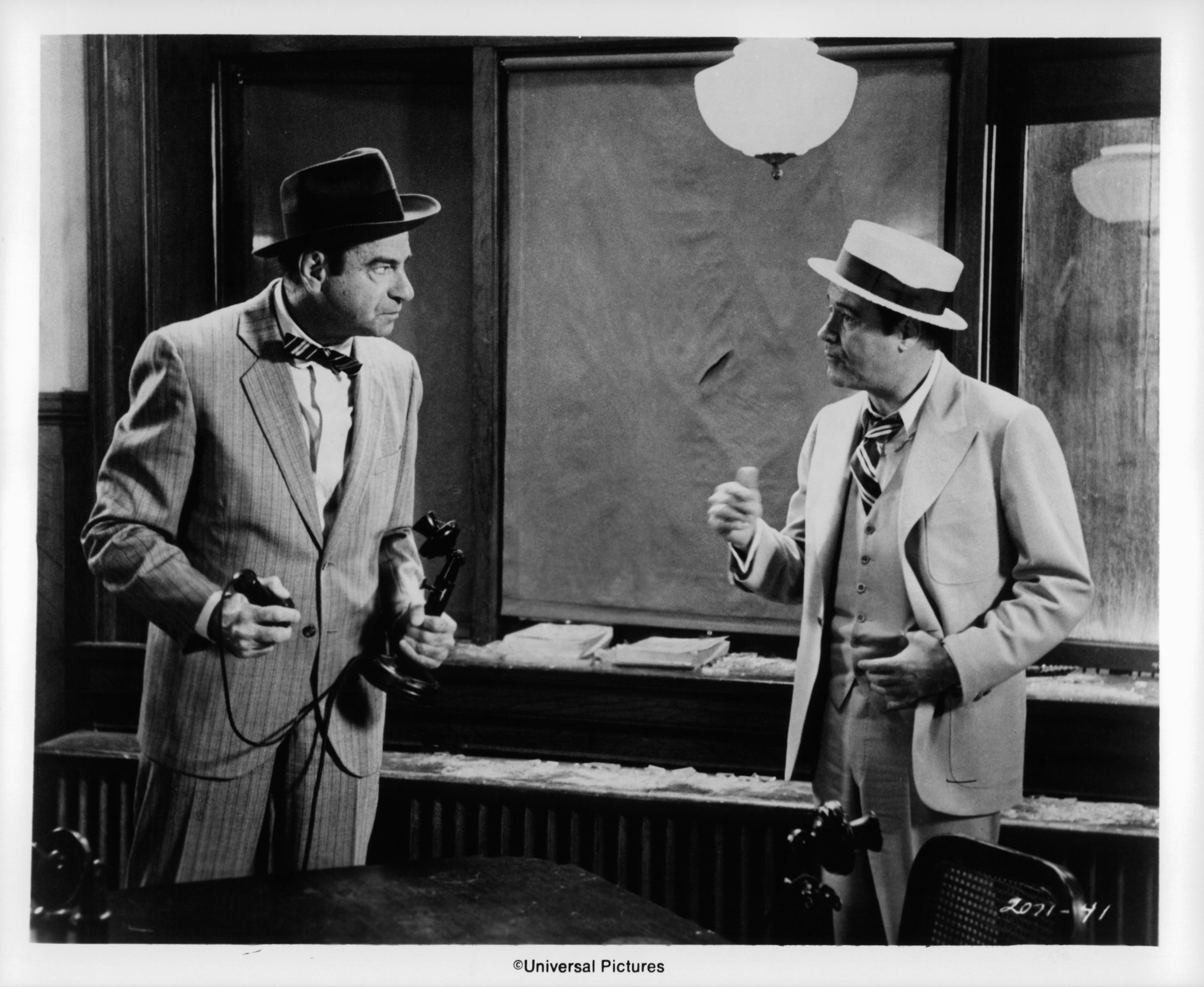 Walter Matthau And Jack Lemmon In 'The Front Page'