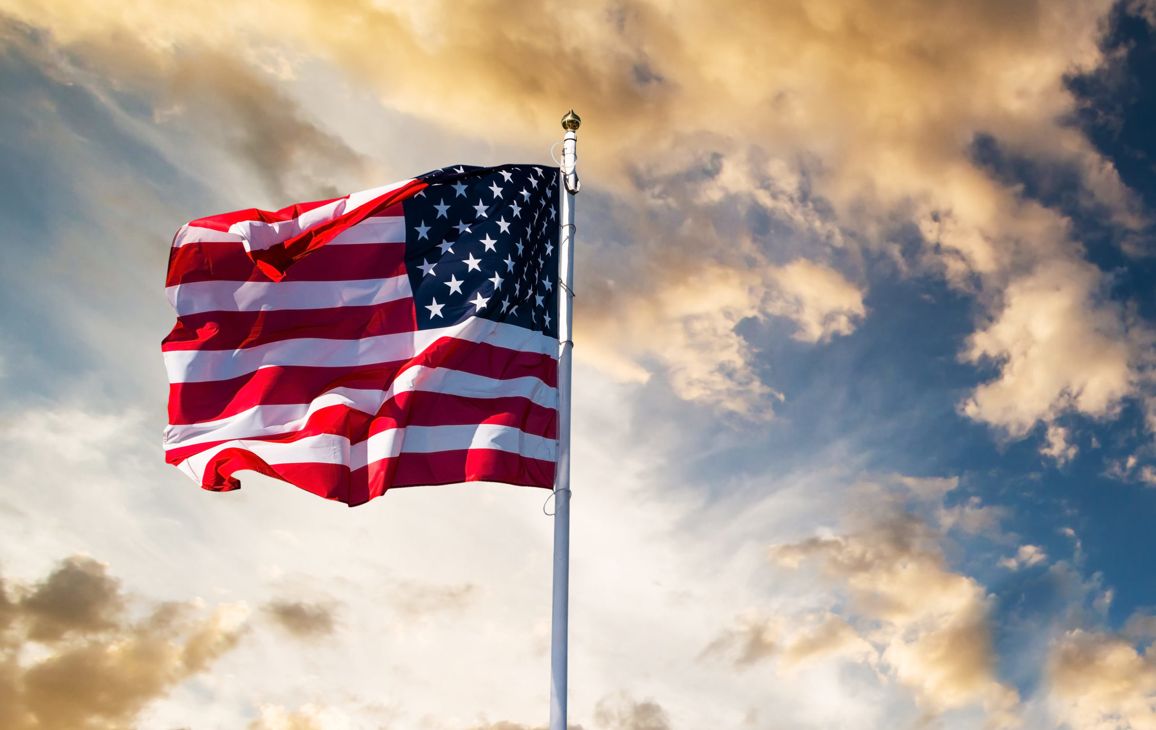 American,Flag,Waving