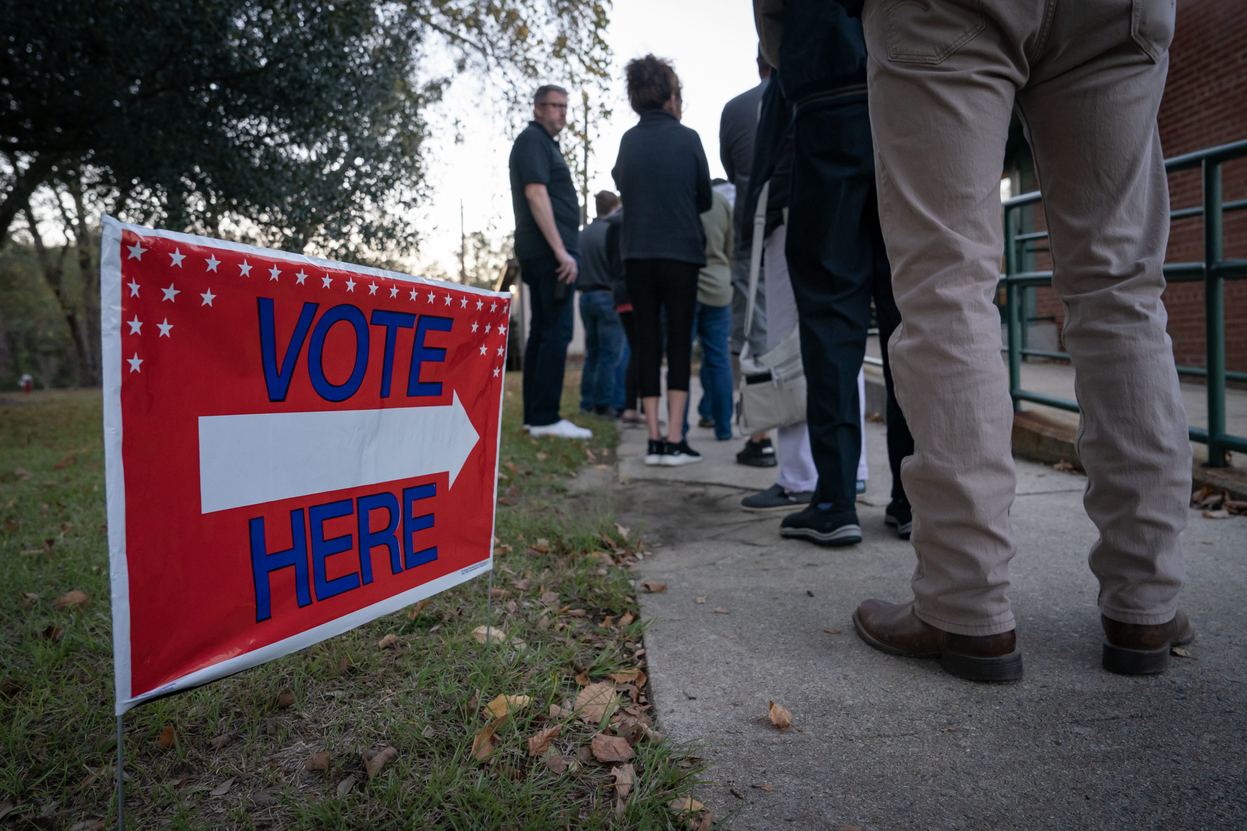 Americans Head To The Polls To Vote In The 2022 Midterm Elections