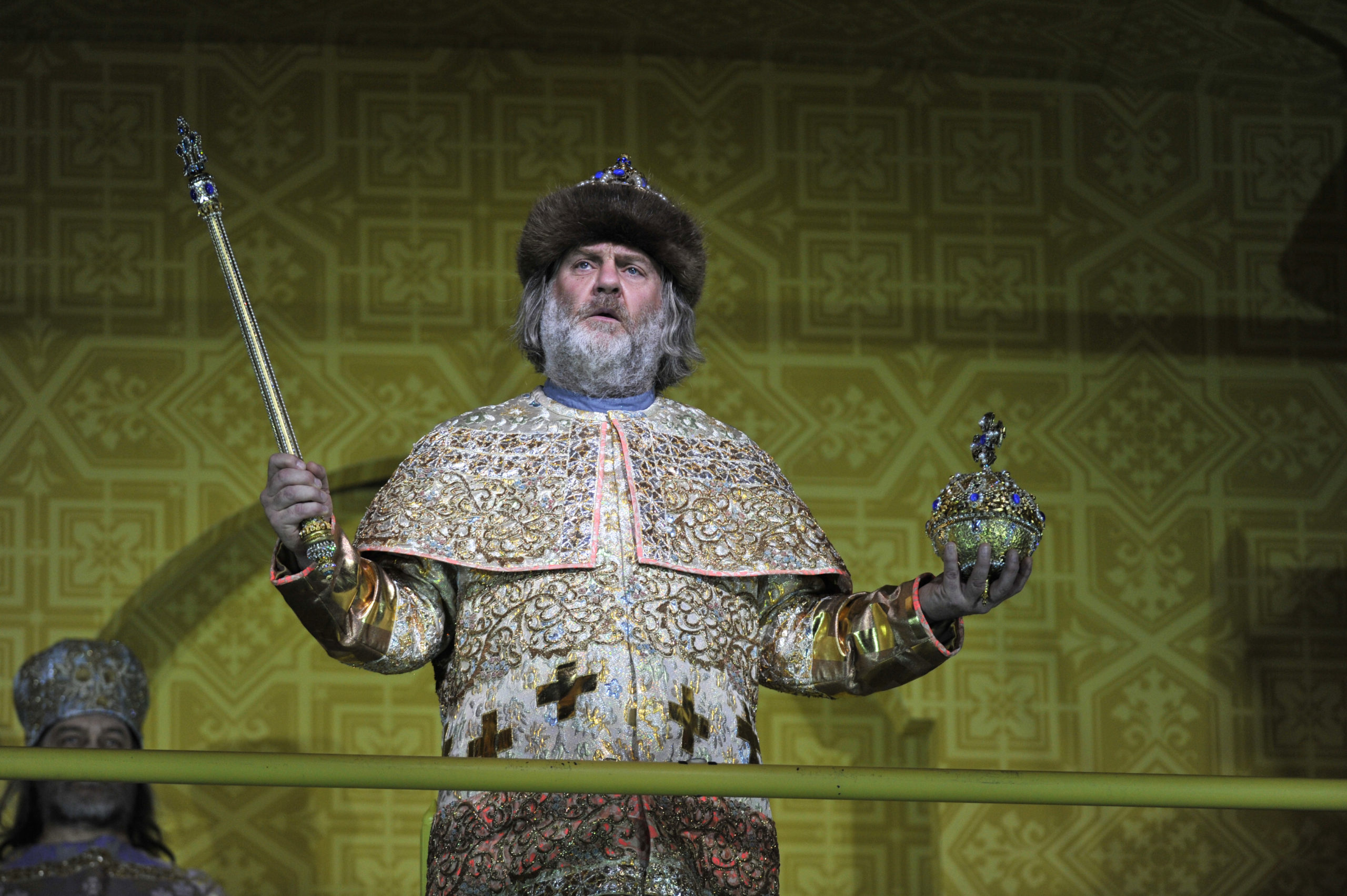 UK - The Royal Opera's production of Modest Musorgsky's Boris Godunov directed by Richard Jones and conducted by Antonio