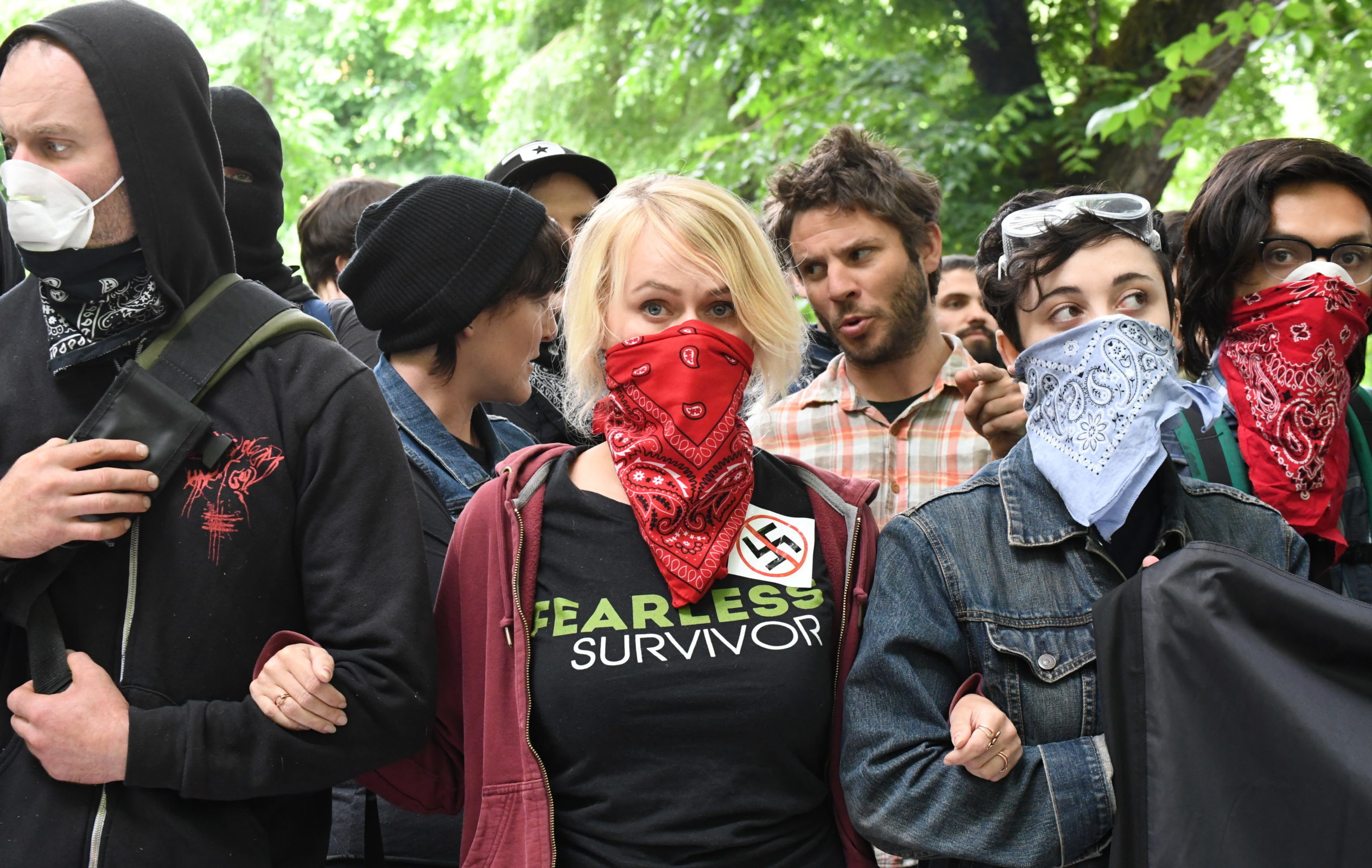 Protesters,"eyes",|,Portland,Or,|,June,4th,2017