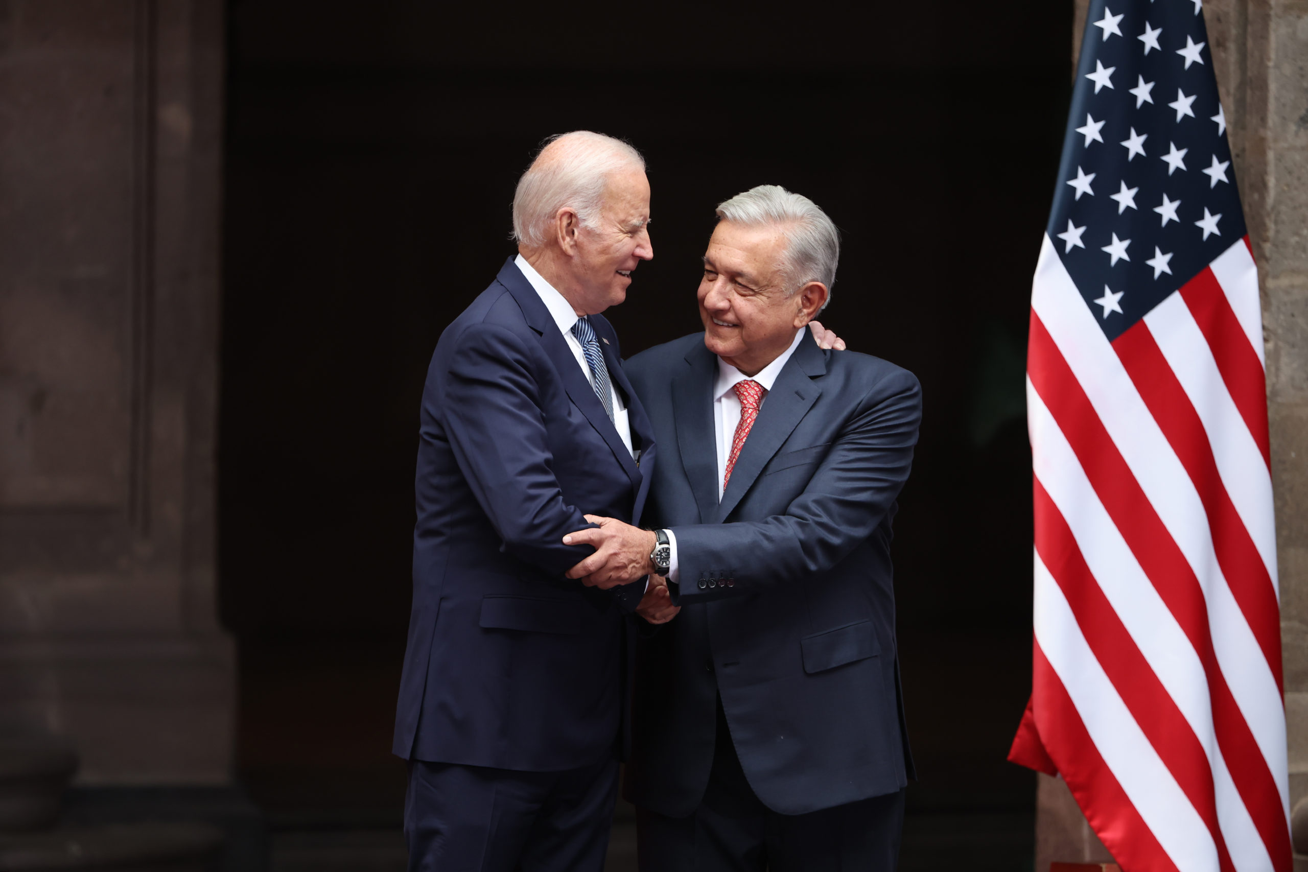 President Lopez Obrador Welcomes President Biden