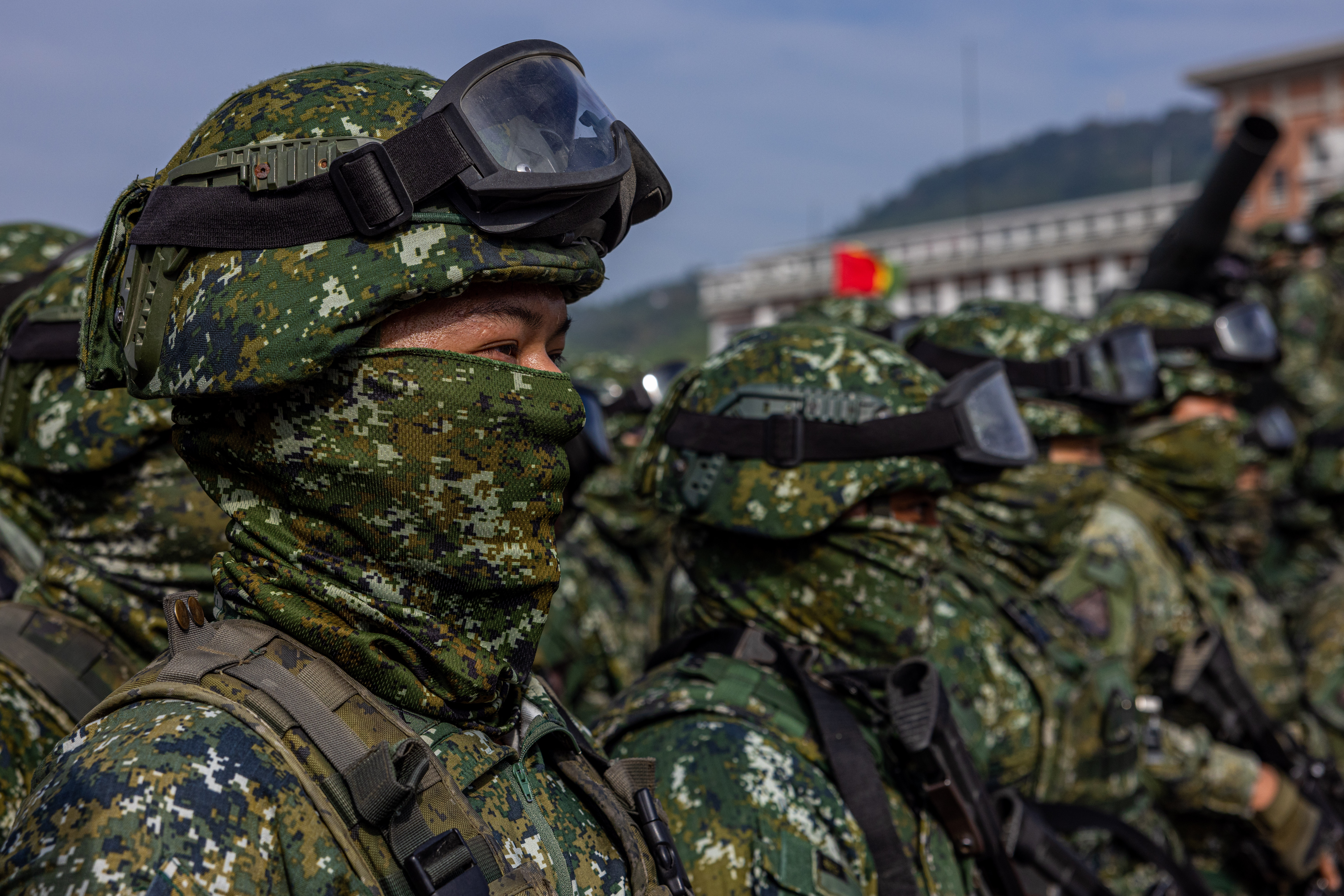 Taiwan Holds Defence Drills