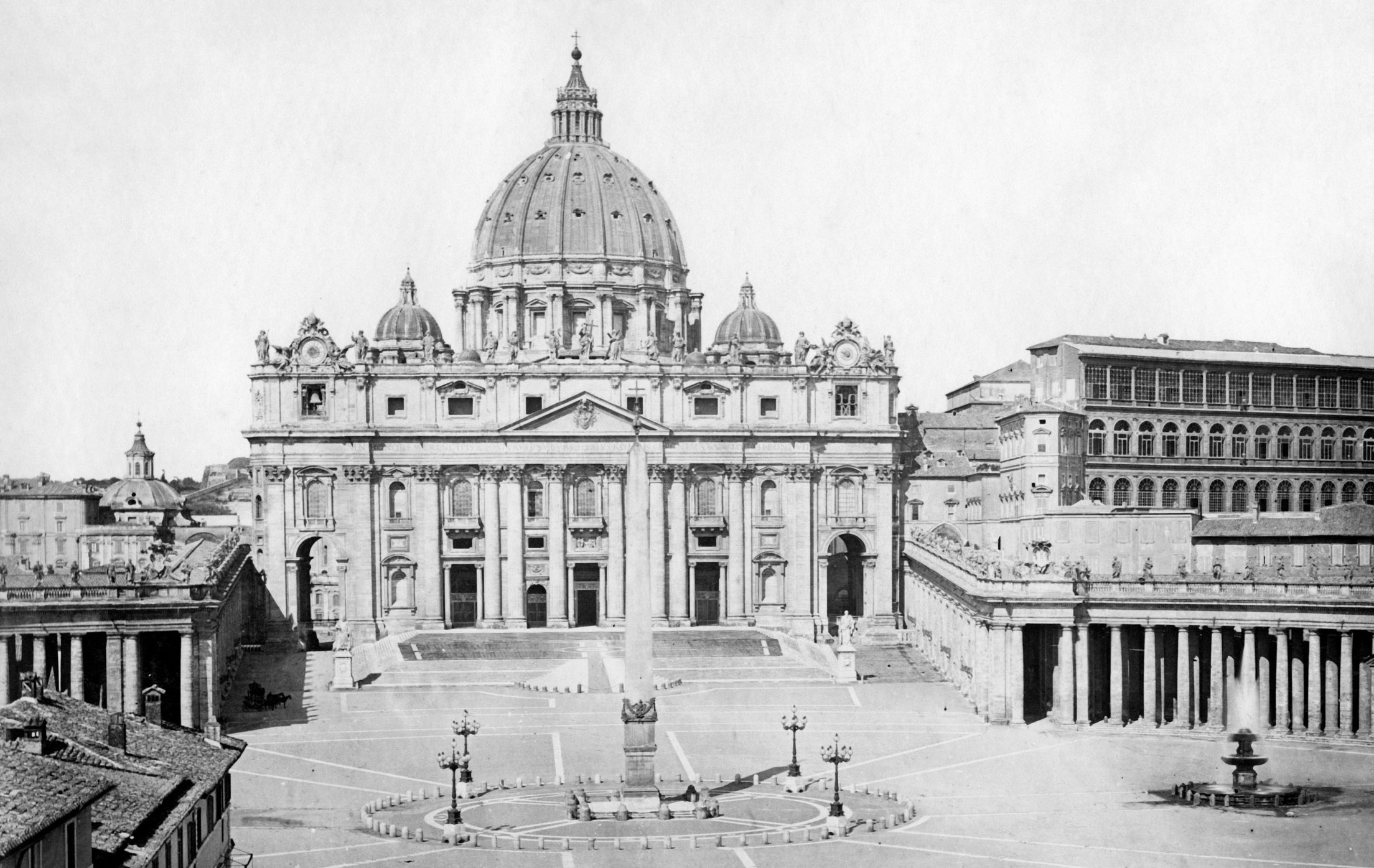 St Peter's Square, Rome, 20th century.
