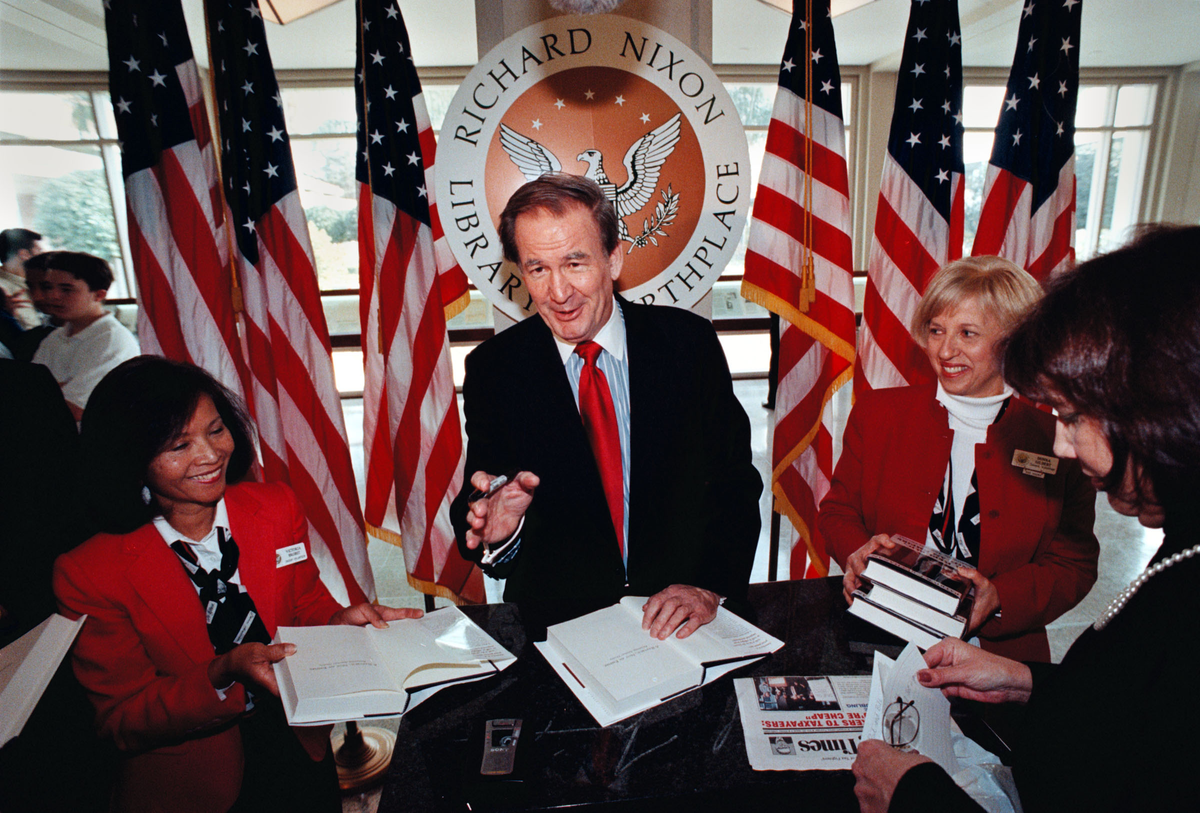 Reform Party Presidential Hopeful Pat Buchanan