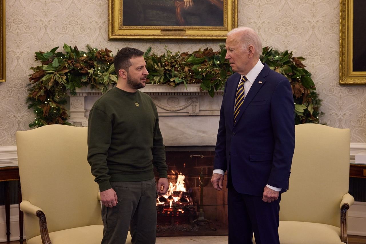 Joe Biden - Volodymyr Zelenskyy meeting at The White House