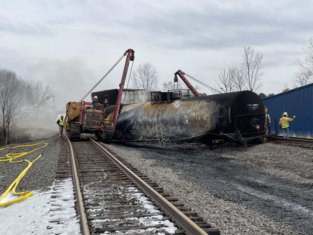 Train derailment in East Palestine