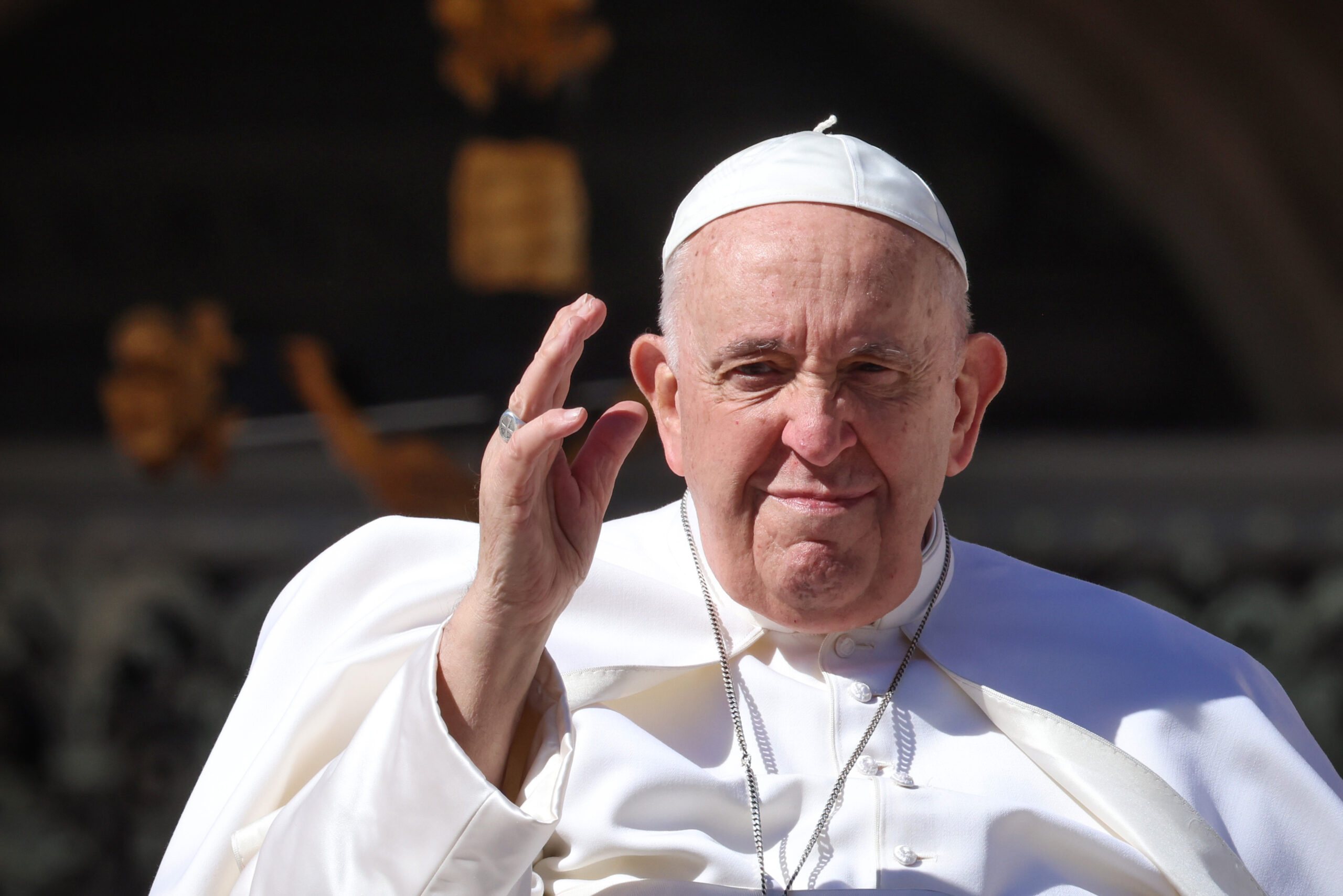 Pope Francis Delivers His Weekly Audience At The Vatican