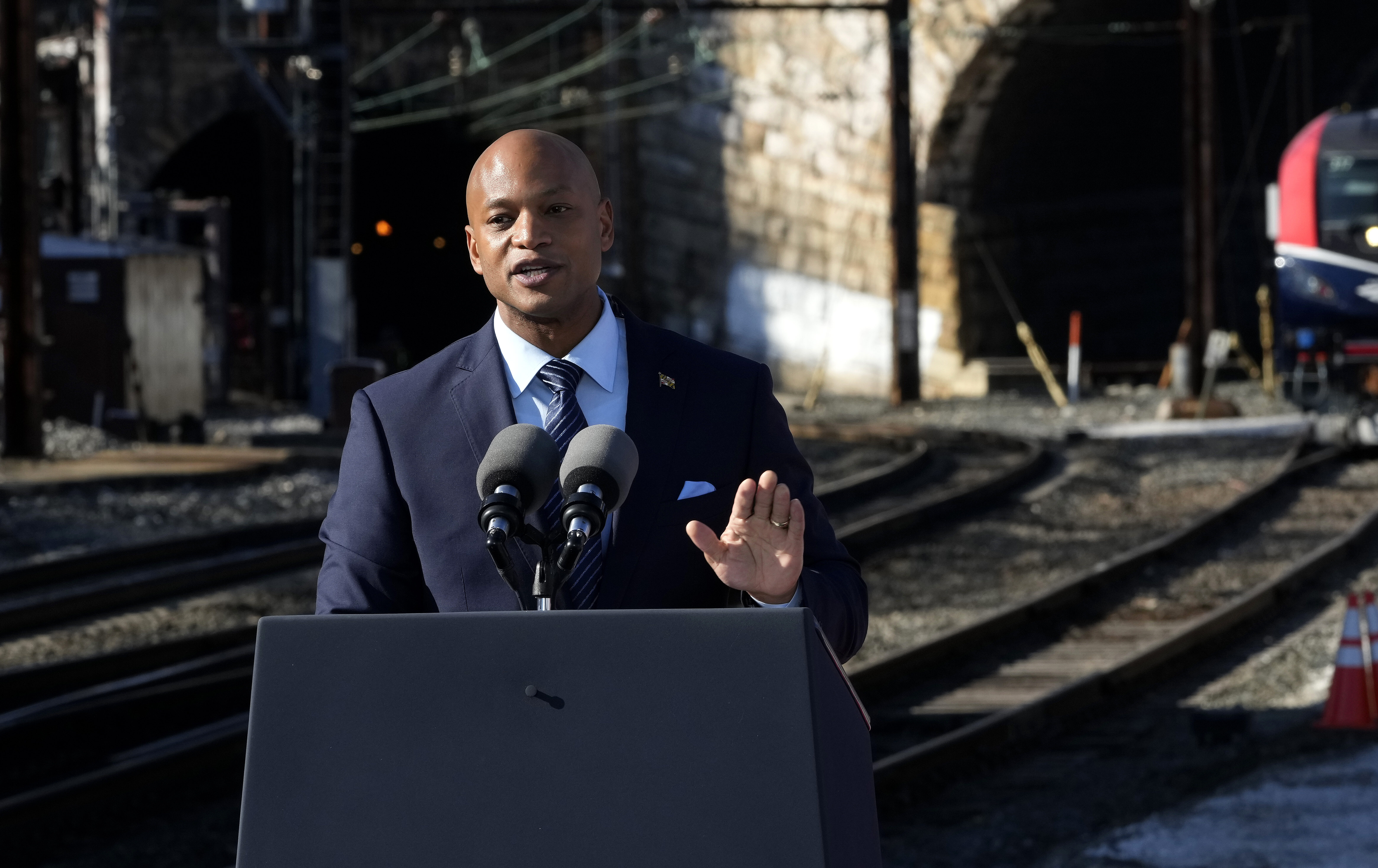 President Biden Highlights The Bipartisan Infrastructure Law That Funds Replacement Of The Baltimore And Potomac Tunnel