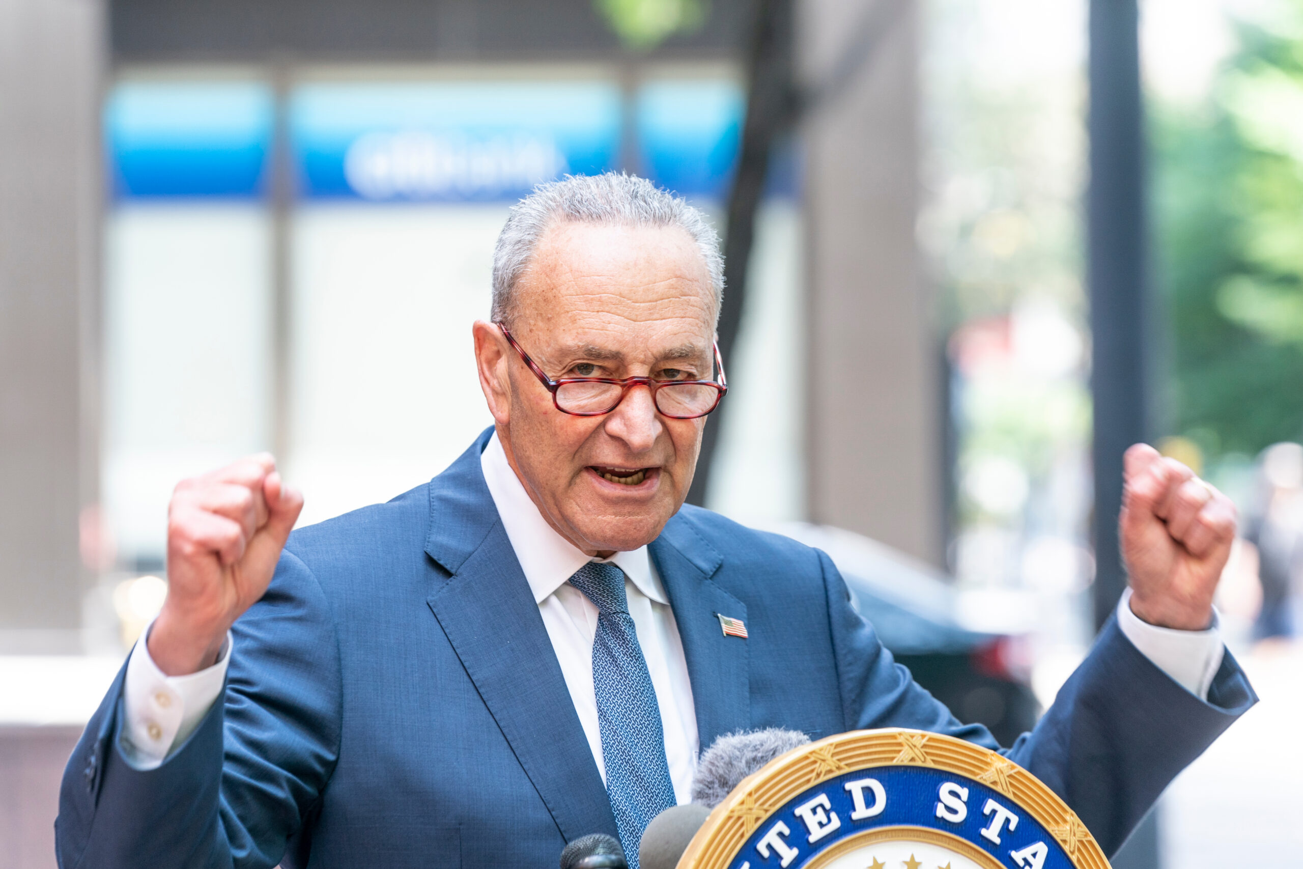 New,York,,Ny,-,August,9,,2020:,U.s.,Senator,Chuck