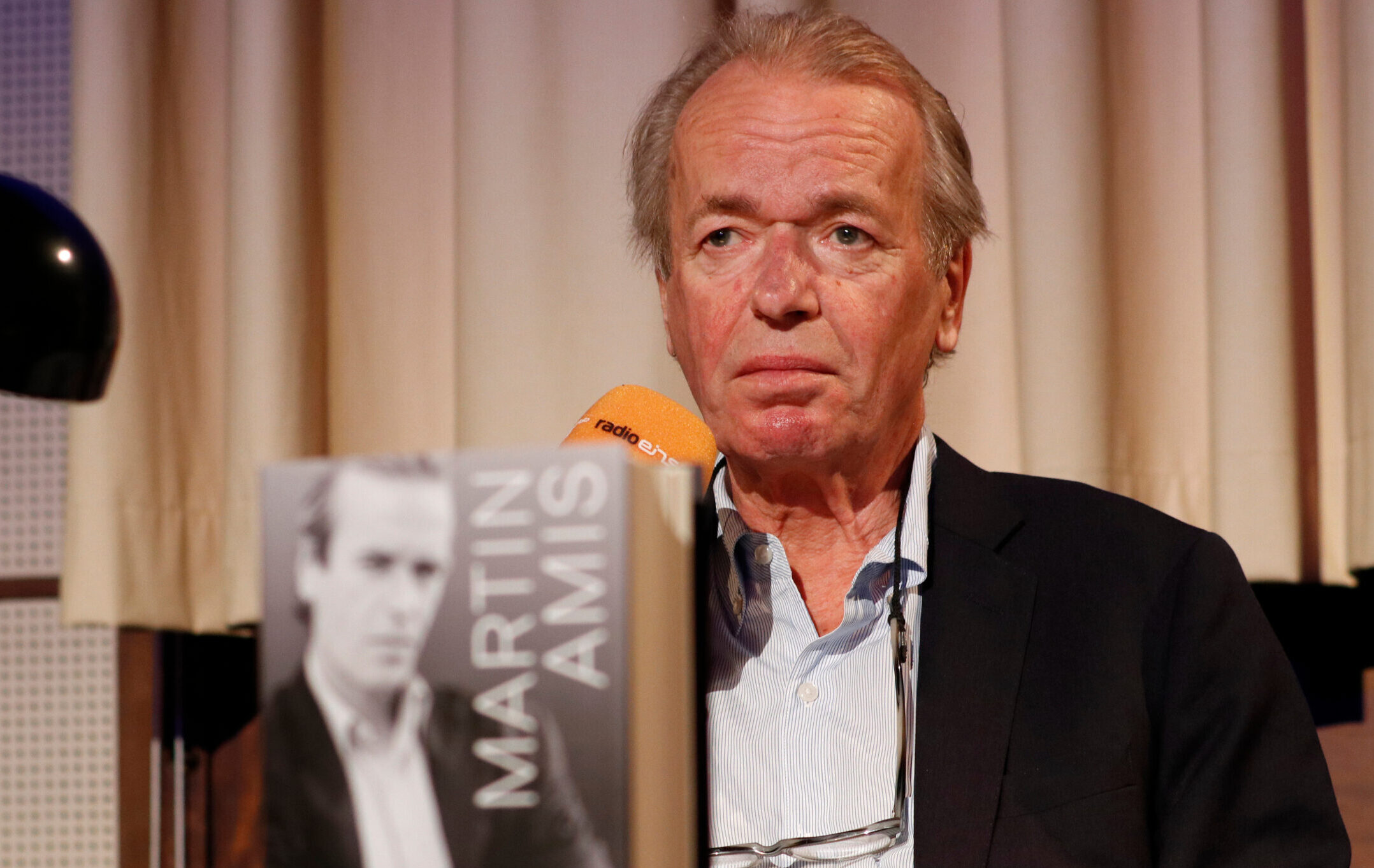 October,8,,2018,-,Berlin:,British,Writer,Martin,Amis,At