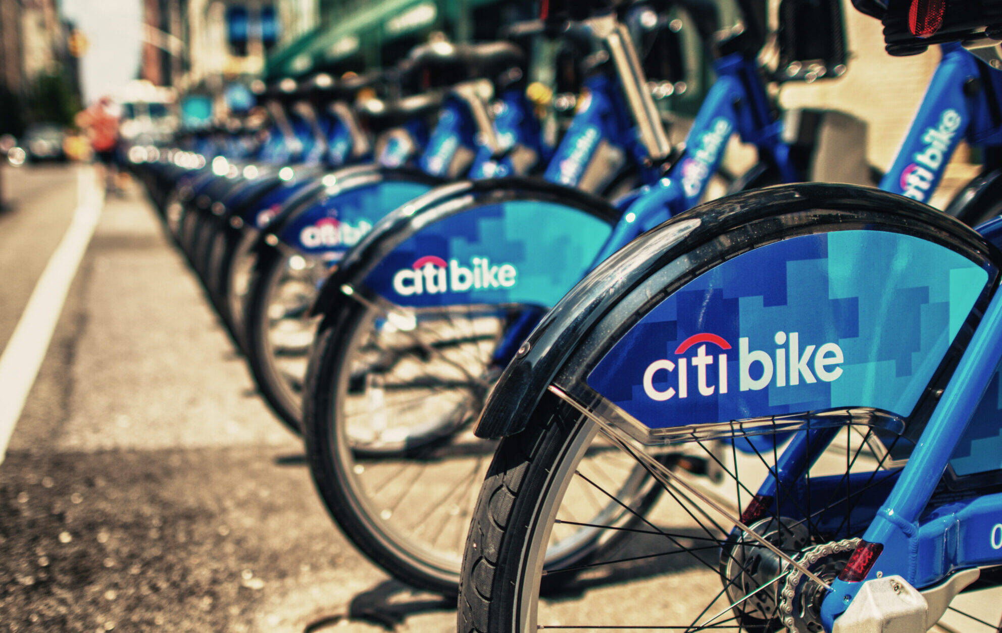 New,York,-,Jun,11:,Citi,Bike,Station,Ready,For