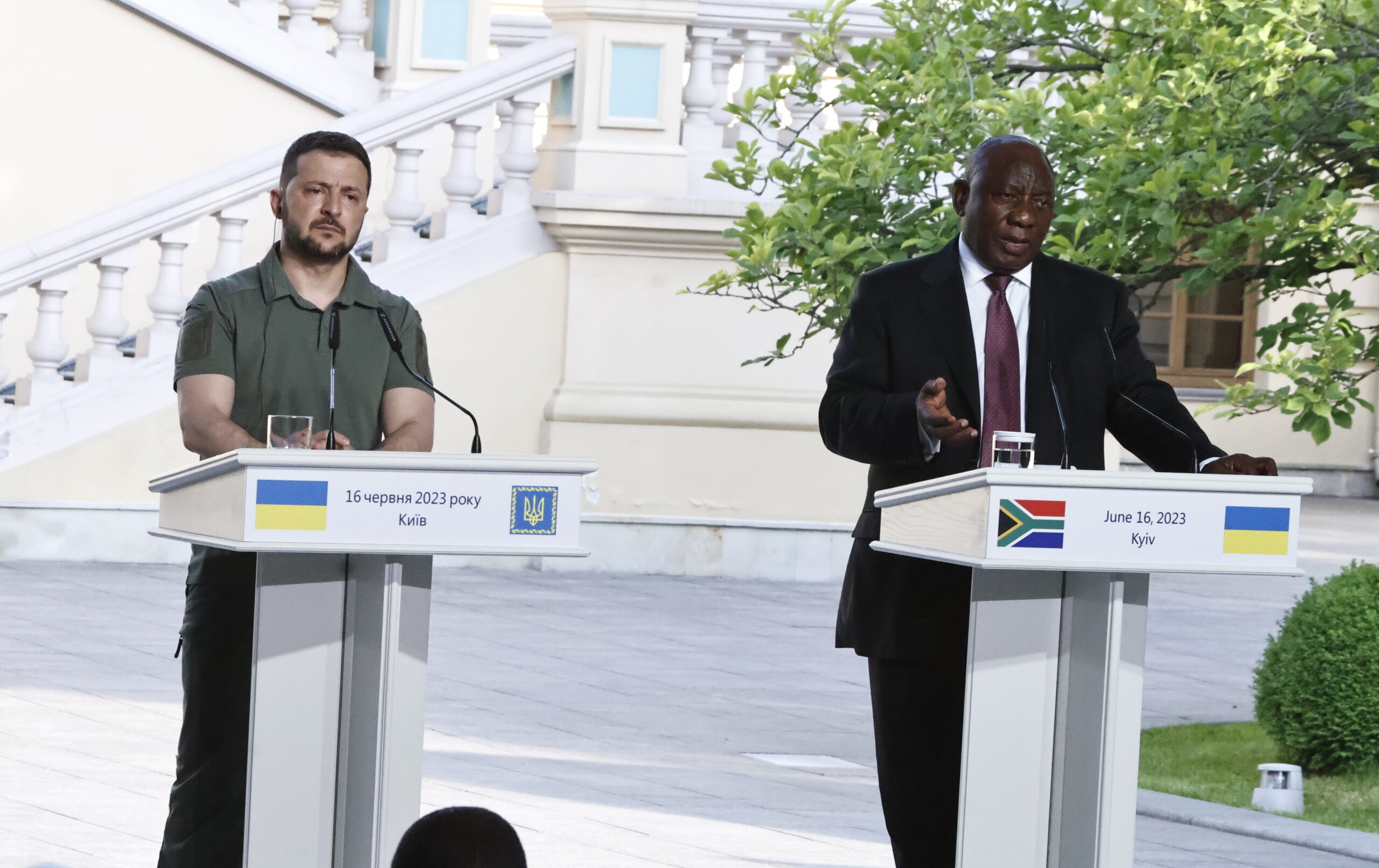 Ukrainian President Zelensky Meets With African Leaders In Kyiv