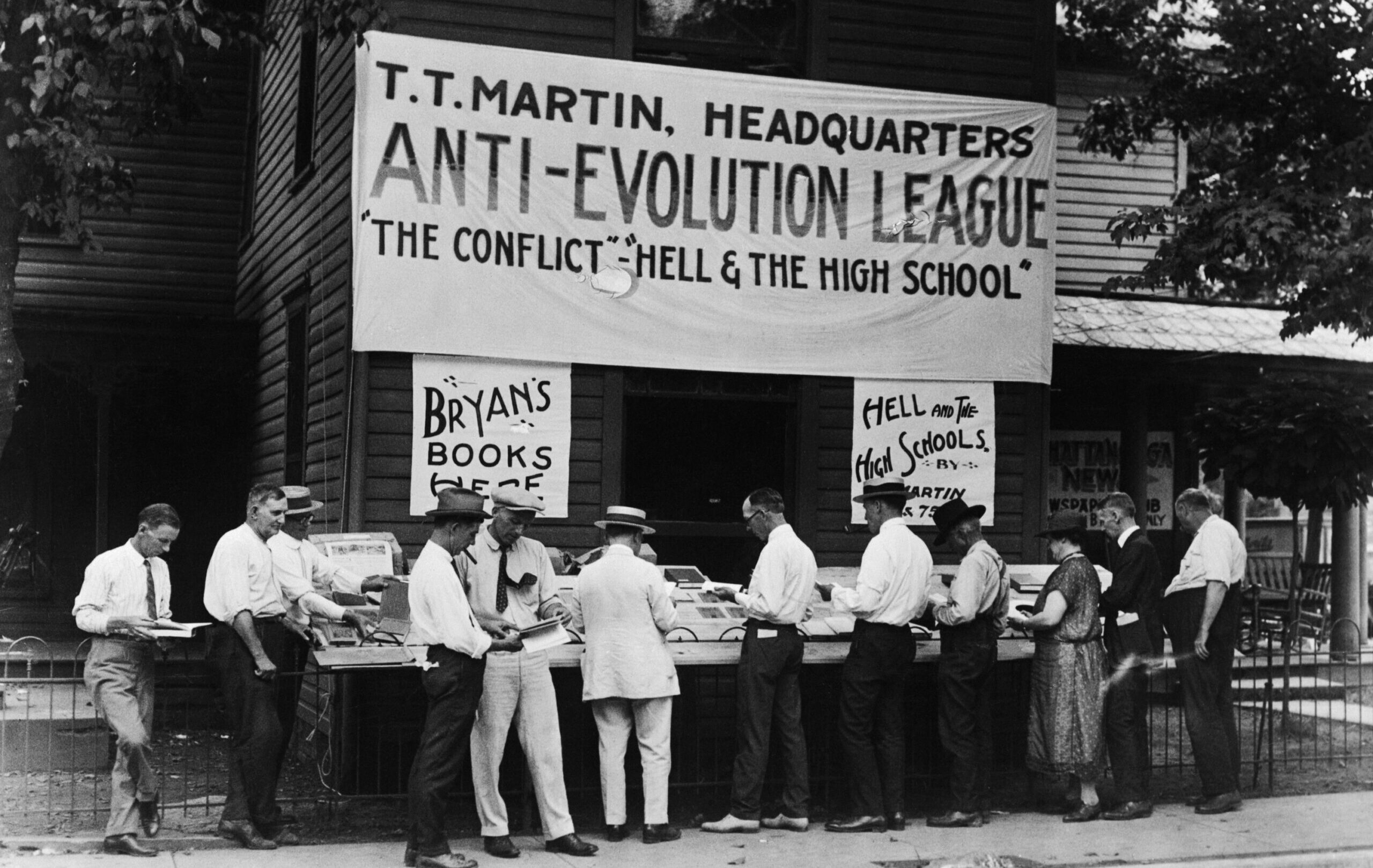 Anti-Evolution League Book Sale