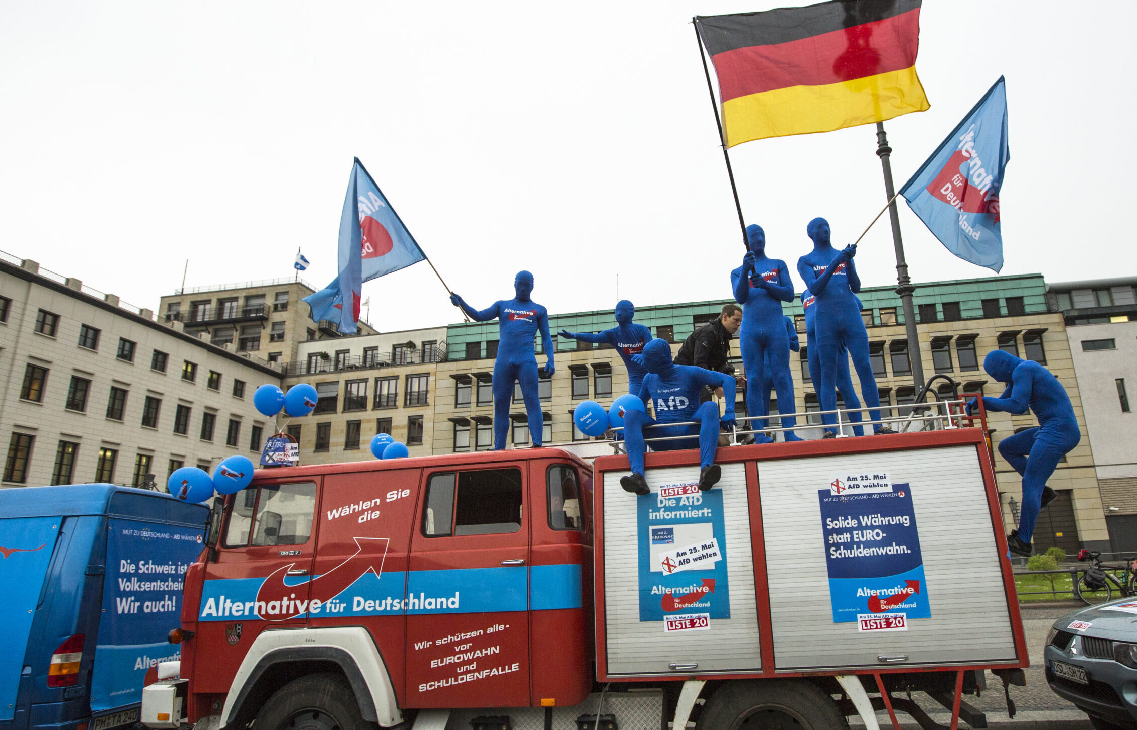 Berlin,,Germany,-,May,23,,2014:,Activists,Rally,In,Support