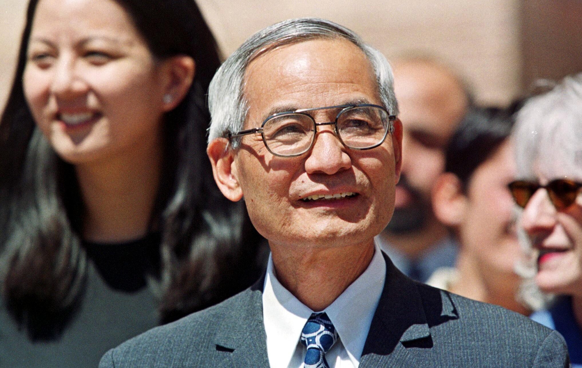 Former Los Alamos nuclear scientist Wen Ho Lee wal